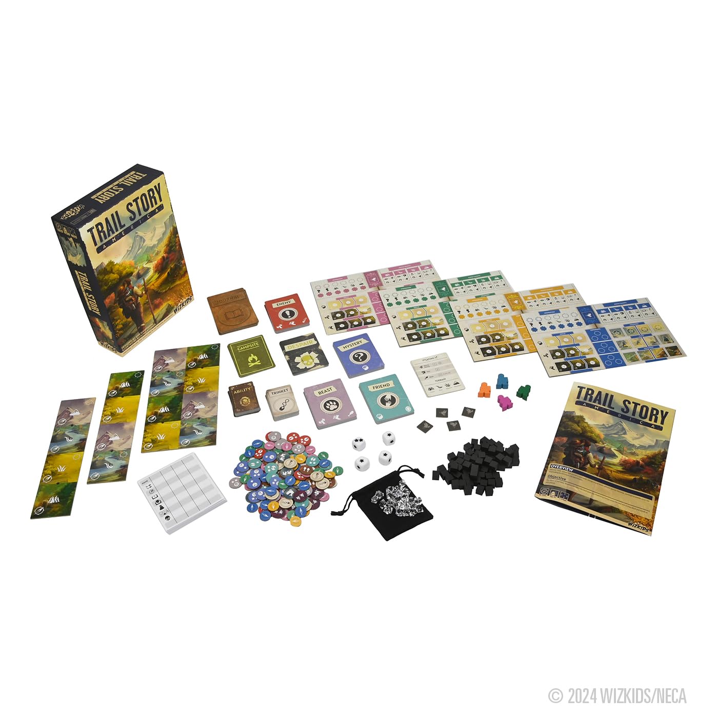 WizKids Trail Story: America Standard Edition DVD Game 4