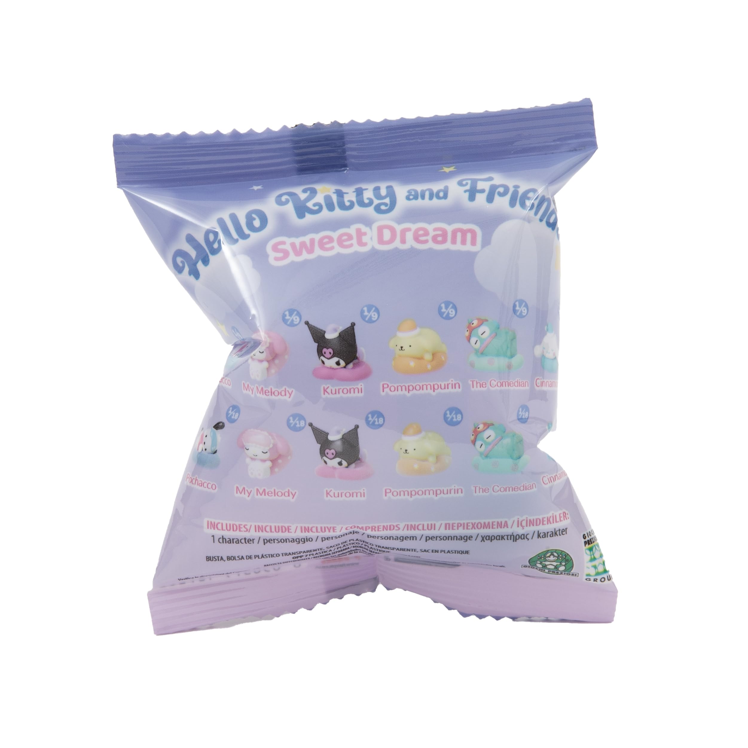 Hello Kitty Sweet Dreams Series - 1 Random Mini Figure Blind Bag (4cm) 8