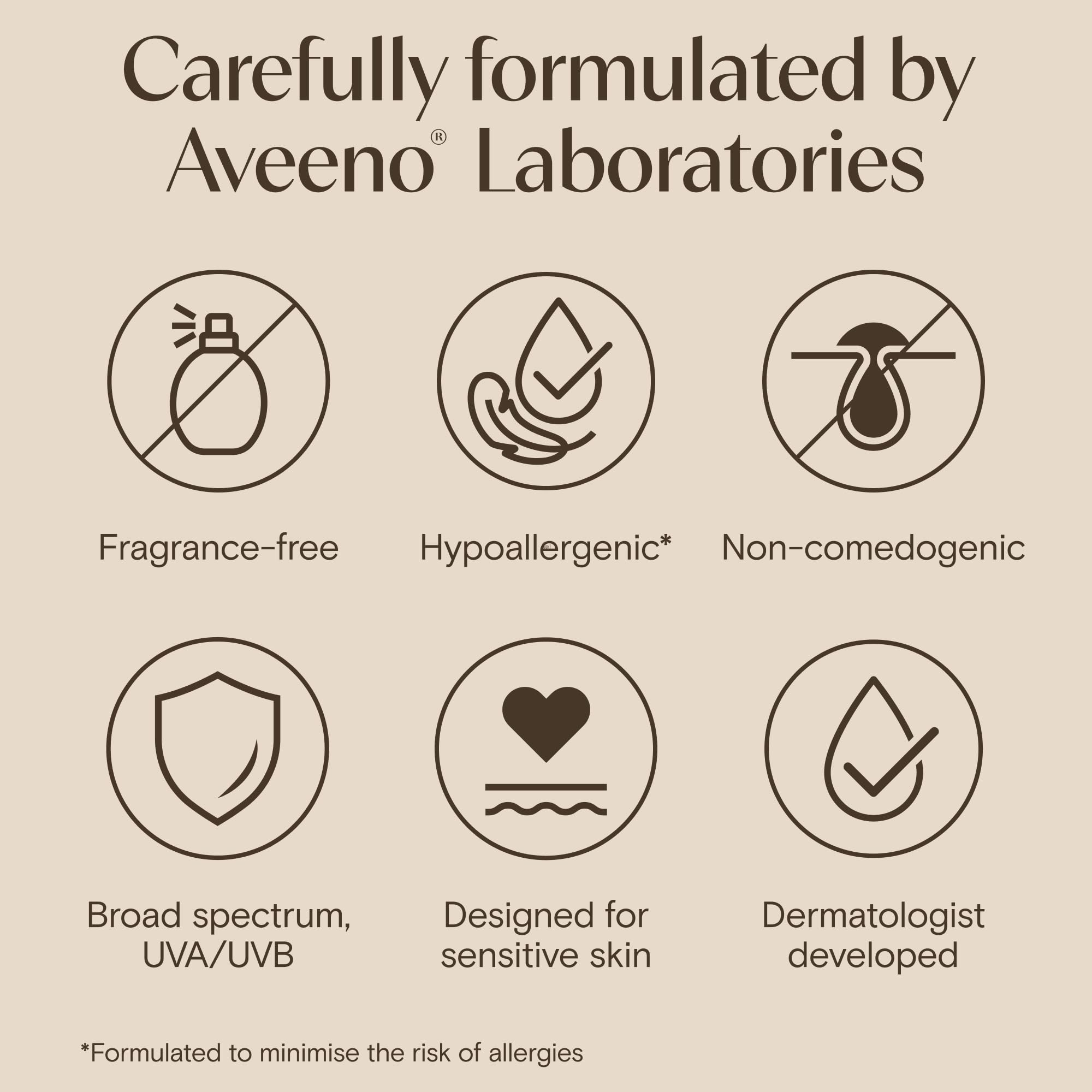 Aveeno CALM+RESTORE Moisturising Lotion SPF 50 - Hydrates & Soothes Sensitive Skin | 50ml 7
