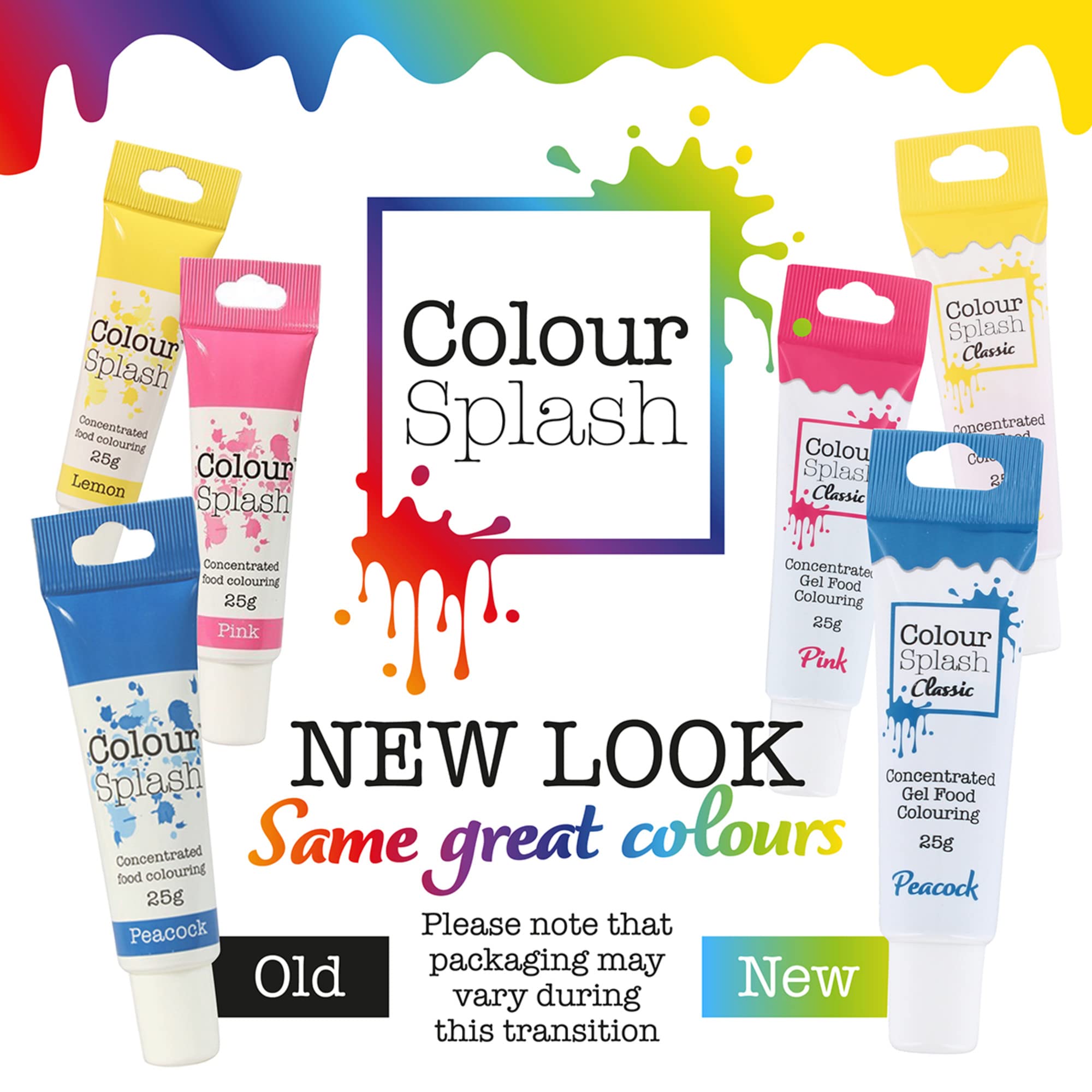 Colour Splash Food Colouring Gel - Lemon Yellow | Highly Concentrated | 25g 3