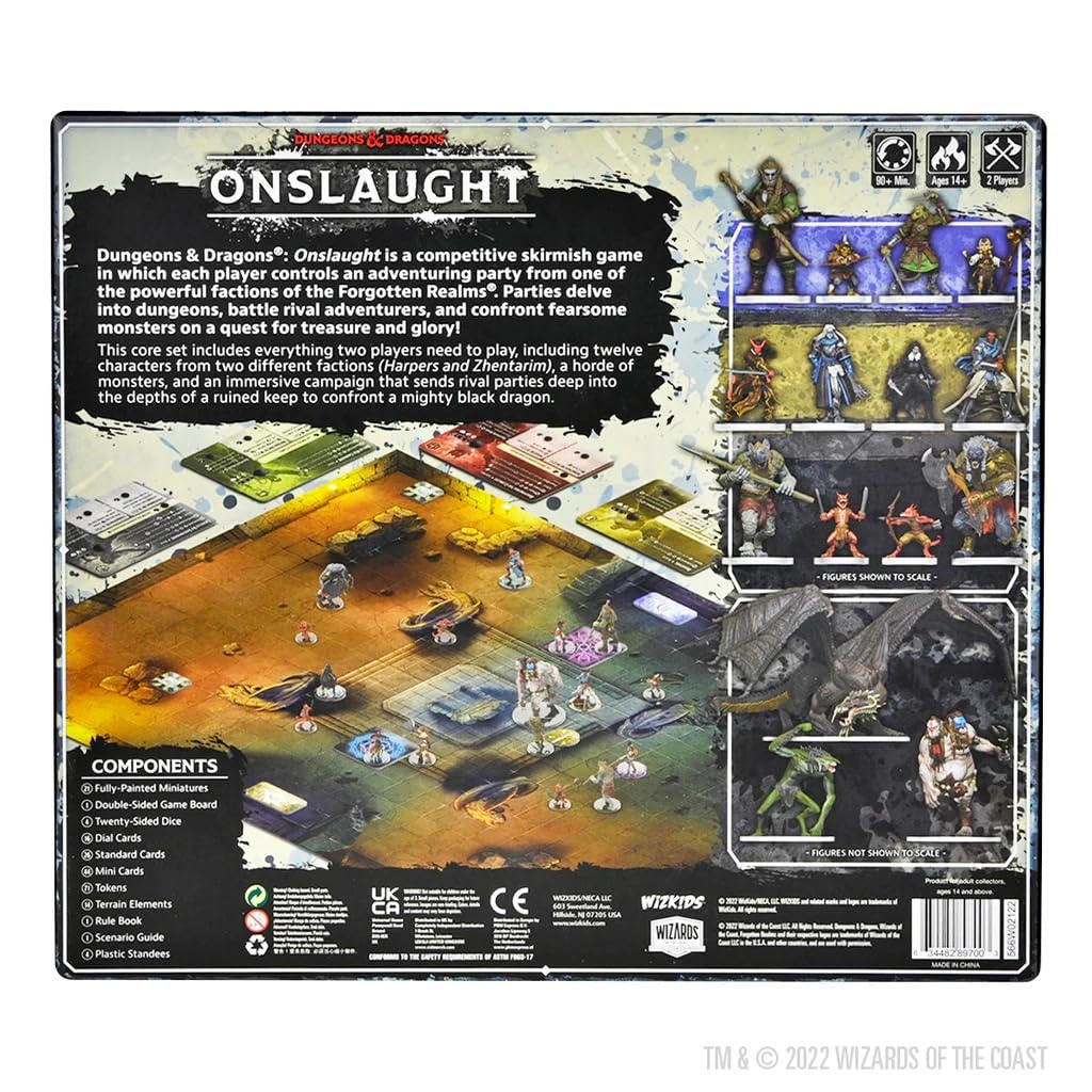 Dungeons & Dragons Onslaught Board Game Core Set 7