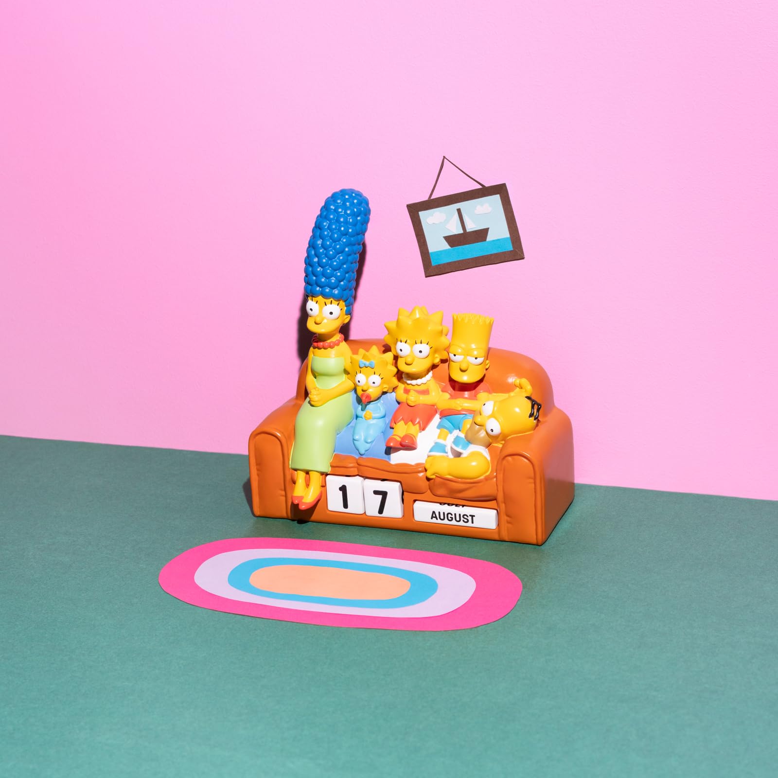 Grupo Erik The Simpsons Perpetual Calendar | Resin Statue | Multicolor 7