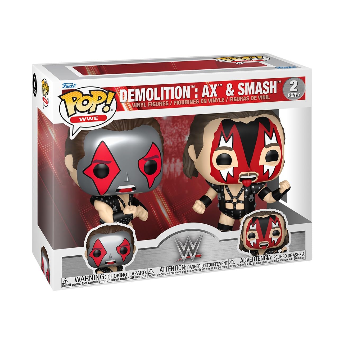 Funko POP! WWE: Demolition 2 Pack - Vinyl Figures (3.75 inches)