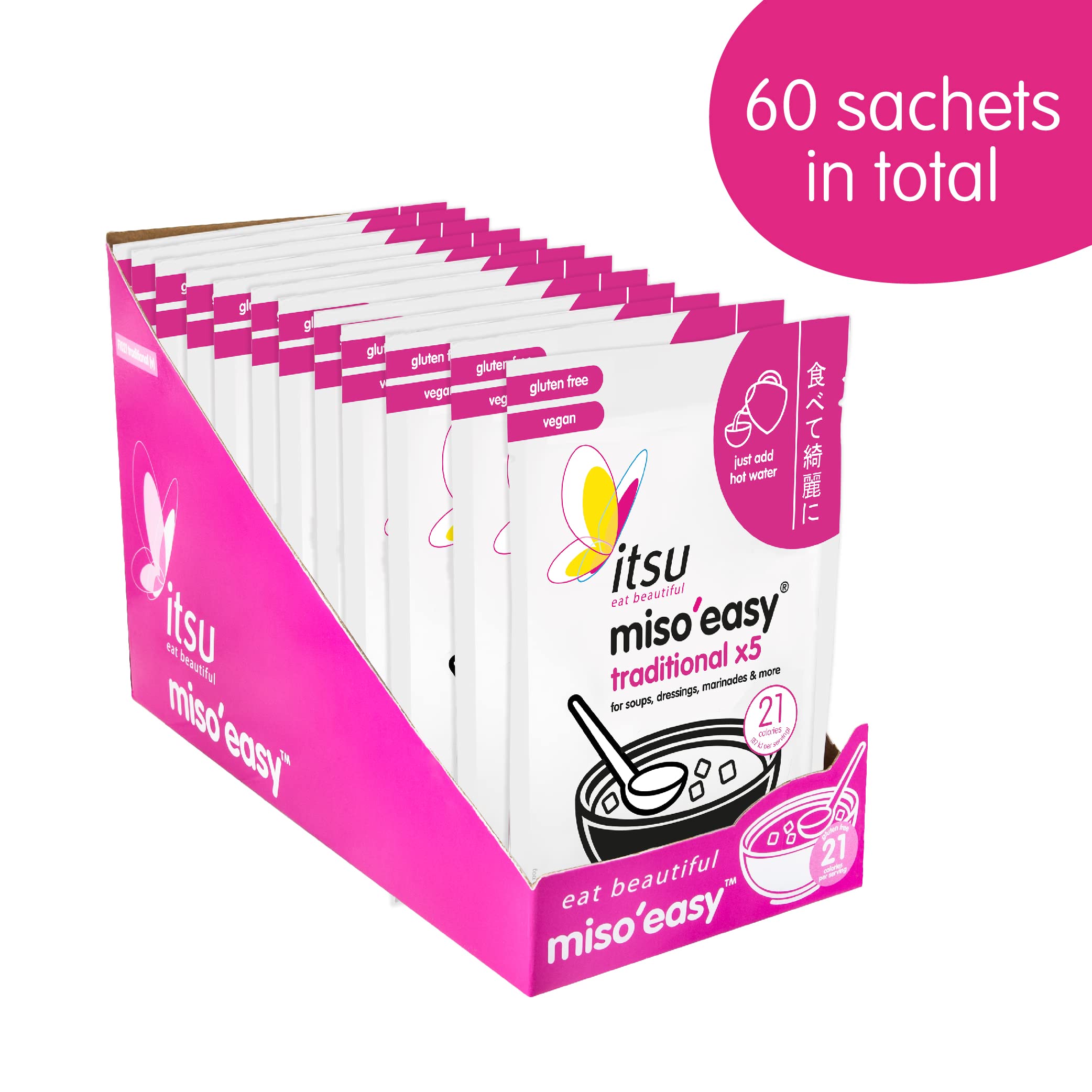 itsu Miso Easy Soup Paste - 1260g (60 Servings)