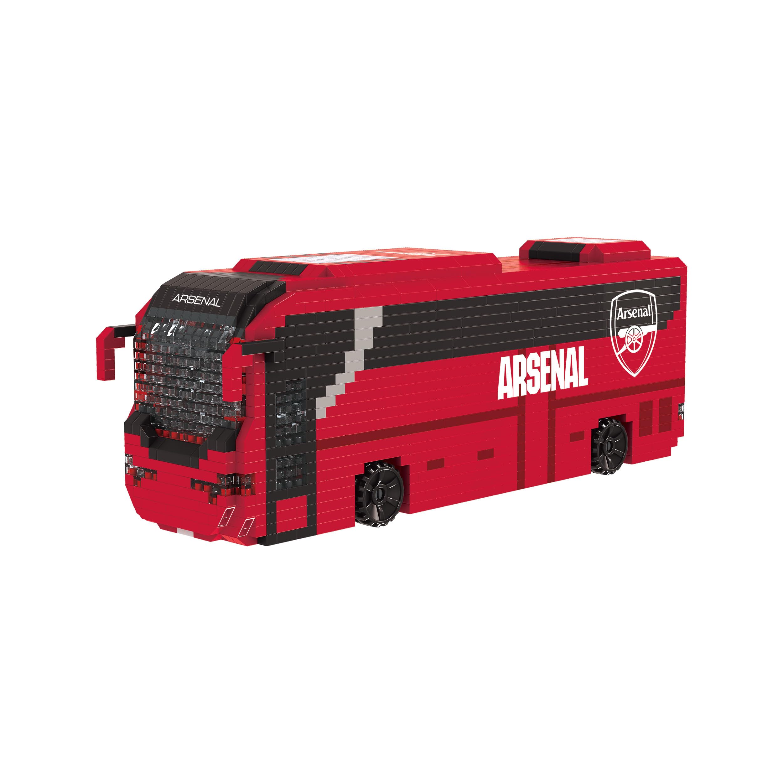 FOCO BRXLZ Arsenal FC Football Coach 3D Building Set | 1347 Pieces | Ages 12+