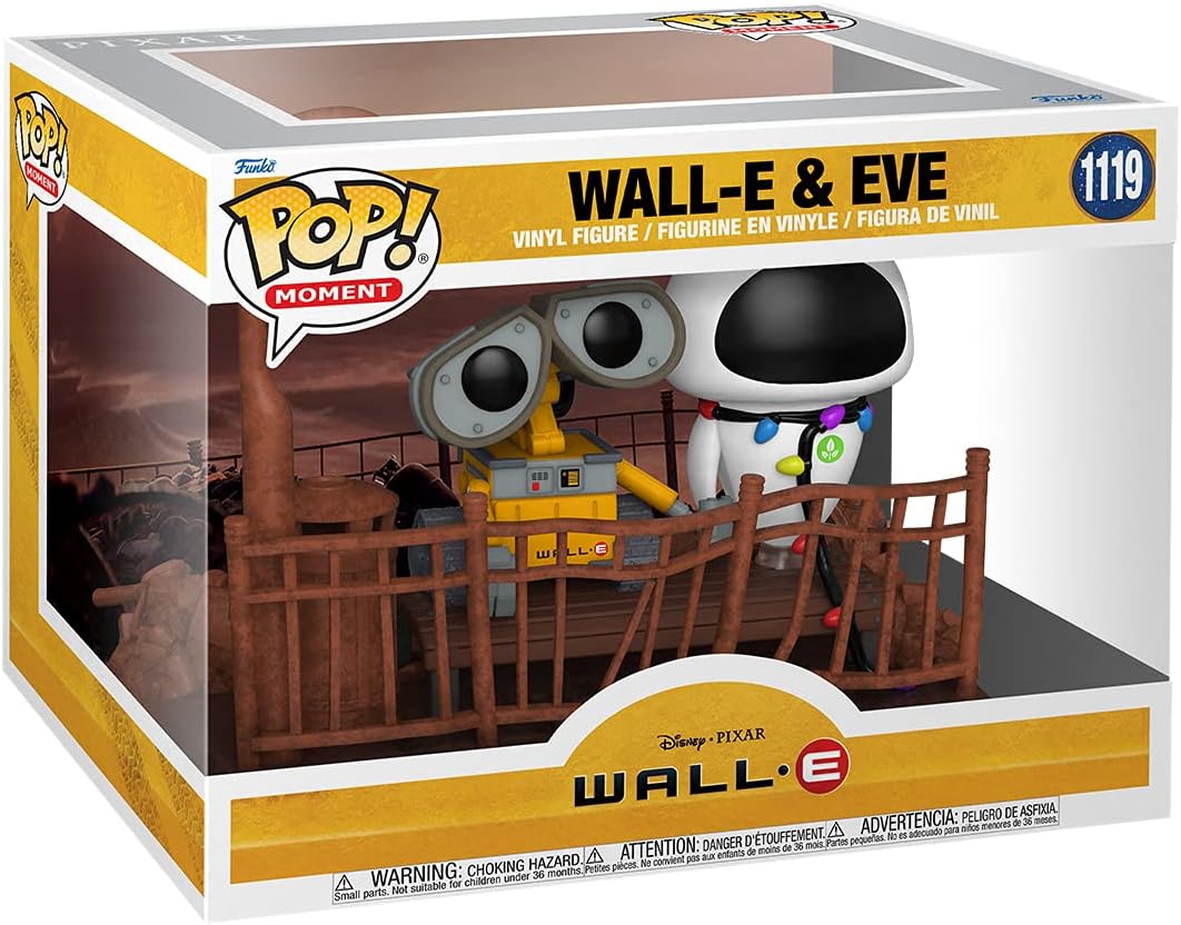 Funko Pop! Moments - Wall-E & Eve Vinyl Figure (57653) 3