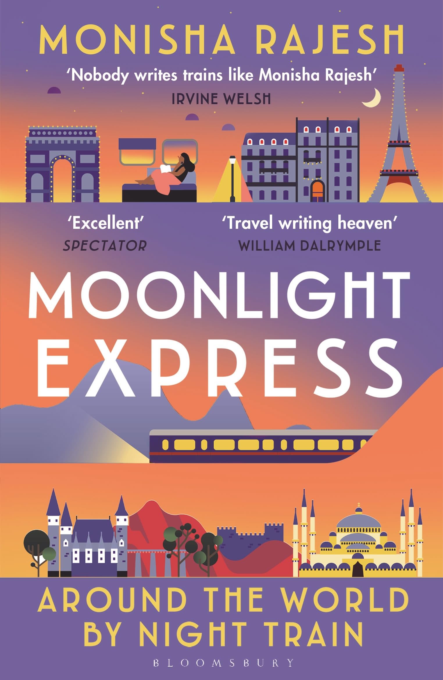 Bloomsbury Moonlight Express: Around the World By Night Train - Paperback | 336 Pages | English 1