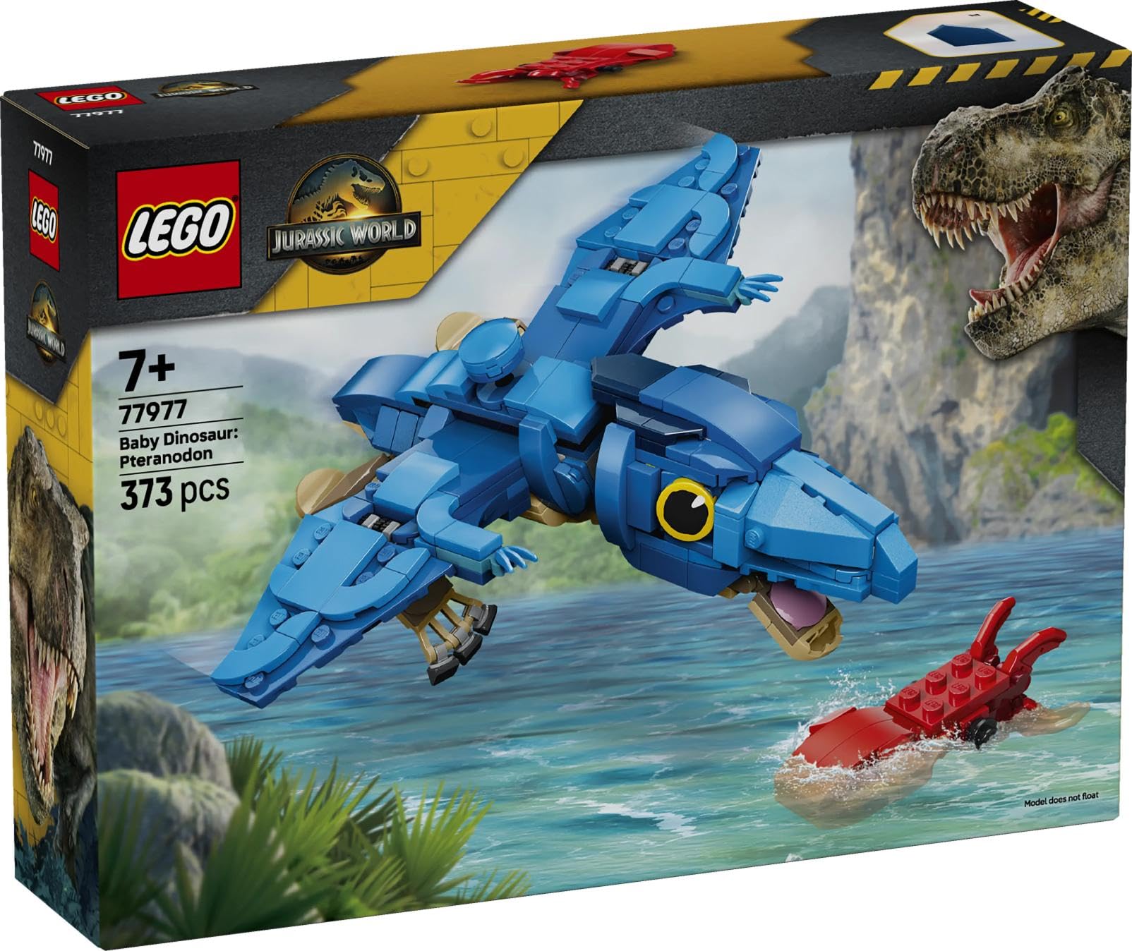 LEGO Jurassic World Baby Dinosaur: Pteranodon Building Set - Ages 7+ 8
