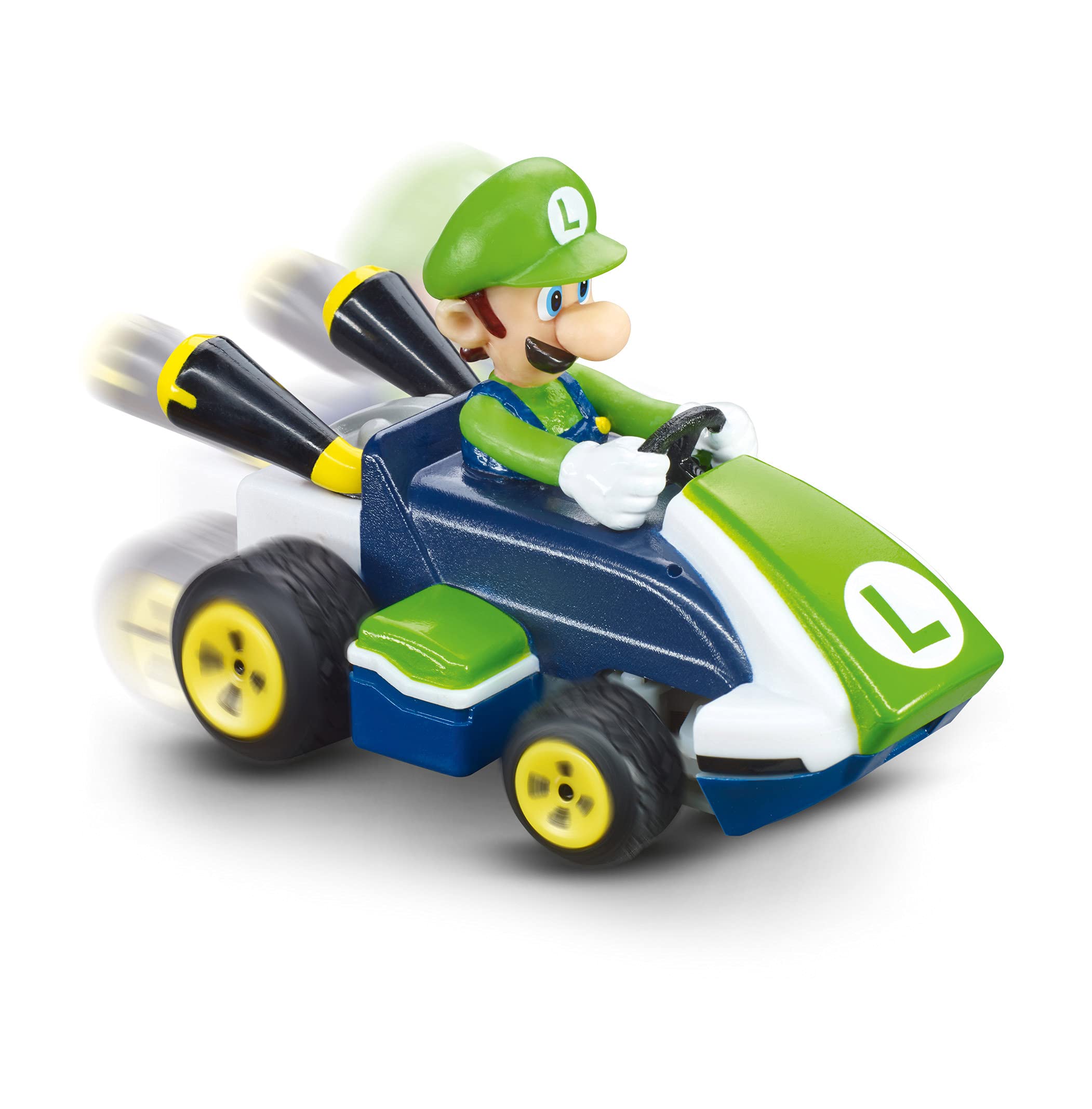Carrera RC Mario Kart Mini RC Luigi Remote Control Vehicle for Ages 6+ 6
