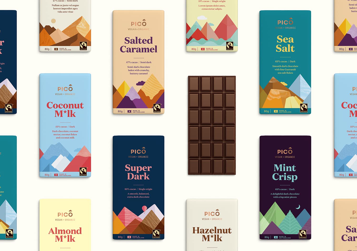 SOULFRESH Pico Mint Crisp Dark Chocolate Vegan Bar - 58% Cocoa | Organic | 80g 7