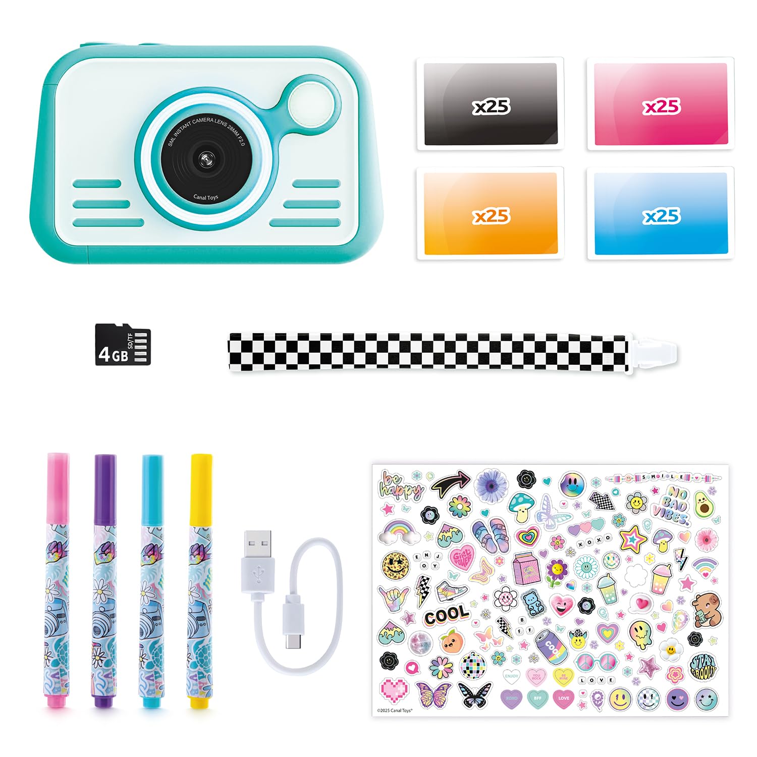 Photo Creator Instant Print Camera 2.0 - 32MP Digital Camera with 3" Touchscreen & Real Photo Prints 22