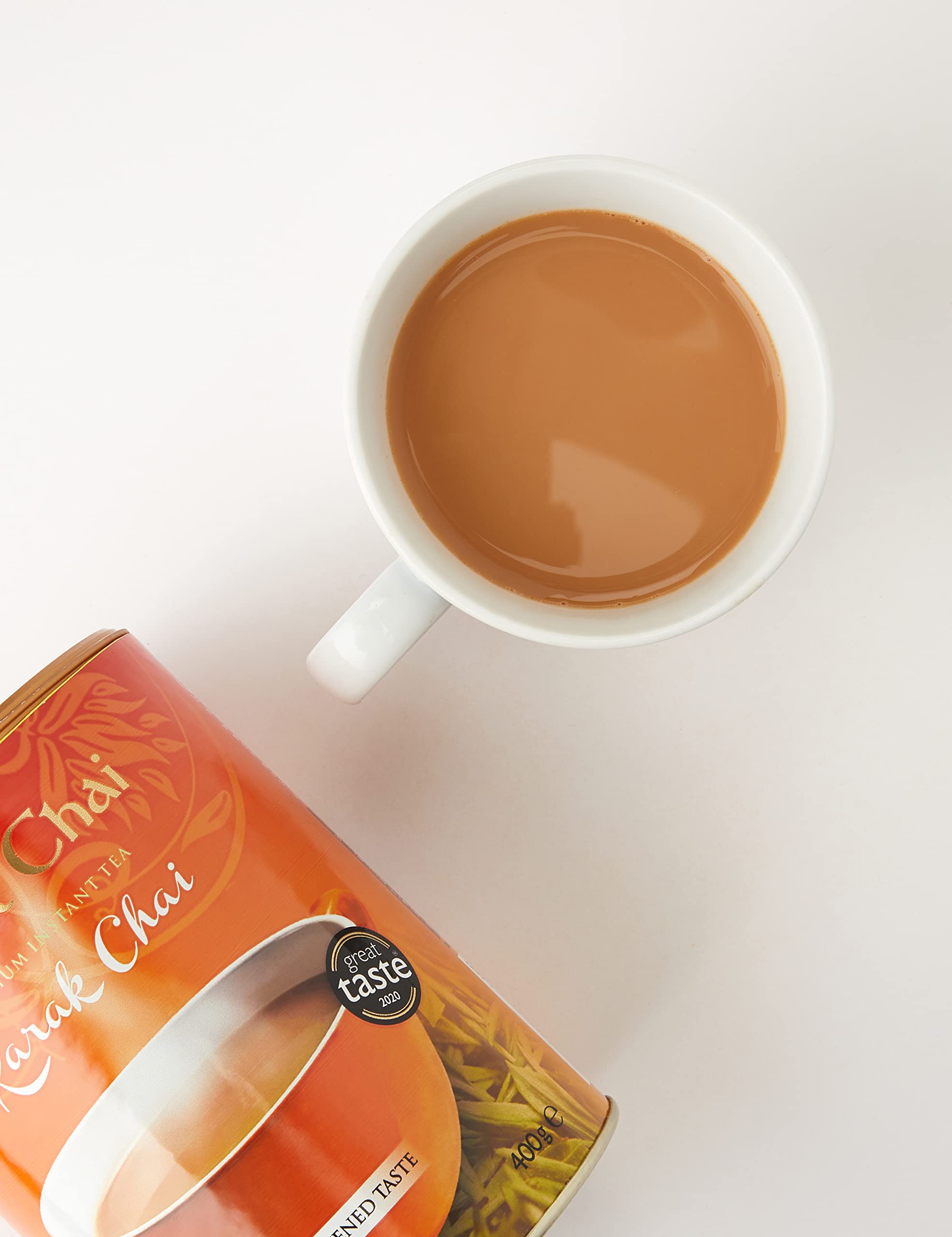 Royal Chai Karak Chai Unsweetened Tub | 400g | Instant Tea | Makes 20 Cups 2