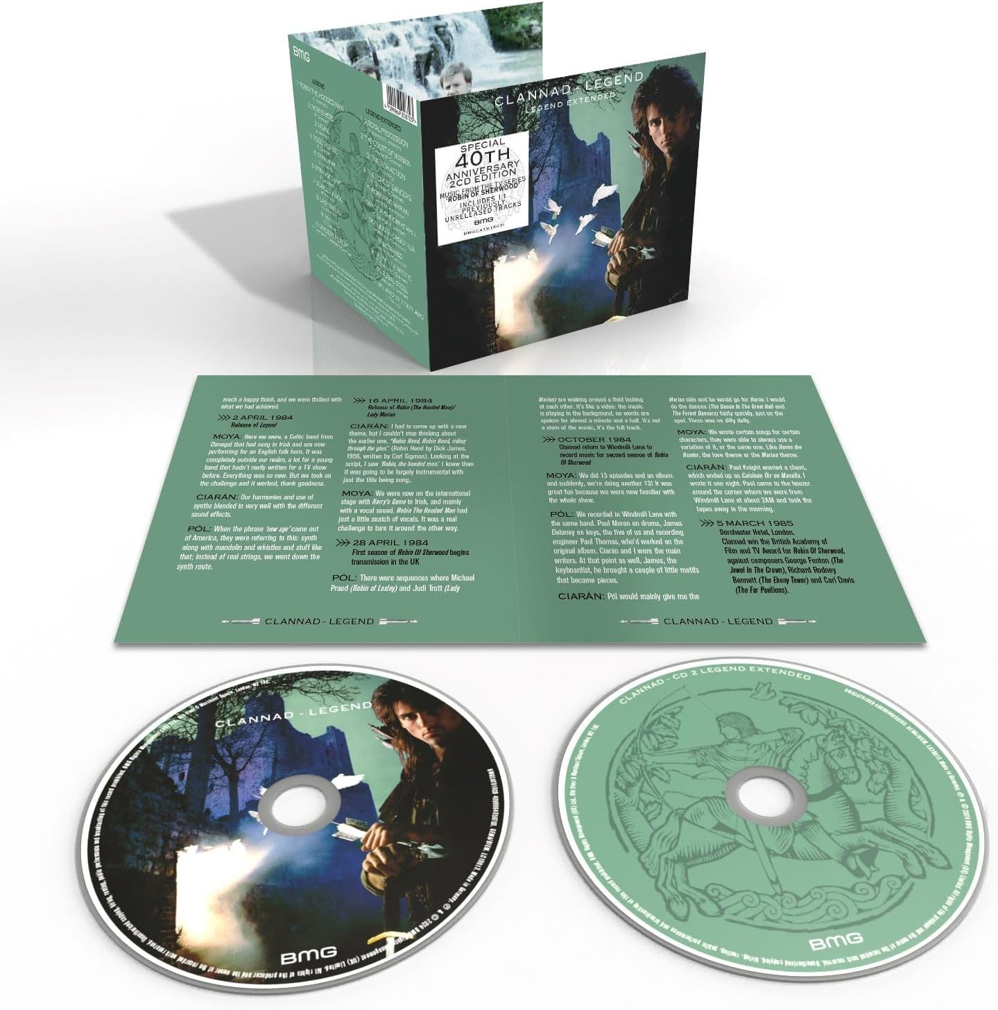 Clannad - Legend Extended (40th Anniversary) Audio CD