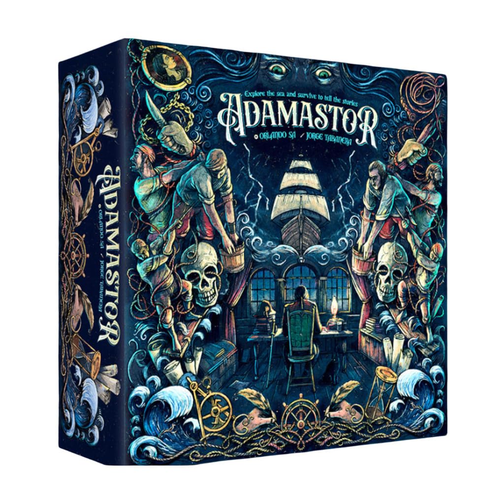 Ludonova Adamastor Board Game | Ages 14+ | Solo Play | ~30 Min Duration 1