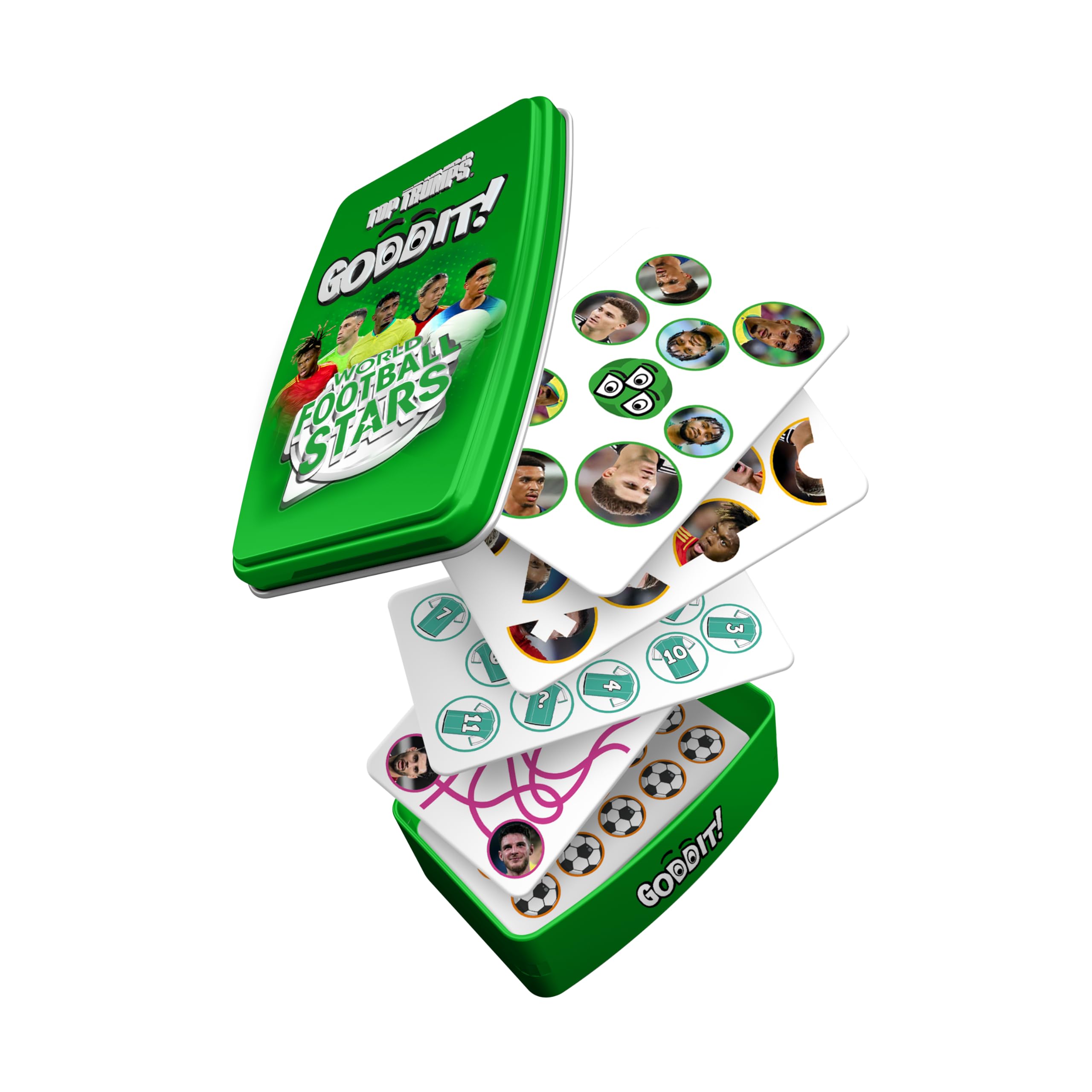 Top Trumps World Football Stars Goddit! Card Game 1