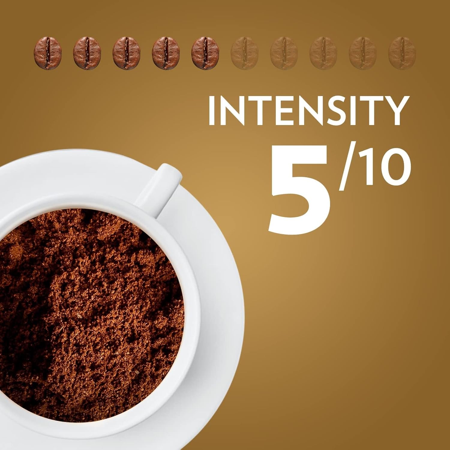 Lavazza Qualità Oro Ground Coffee - 6 x 250g Packs, 100% Arabica Blend for Moka Pot & Filter 8