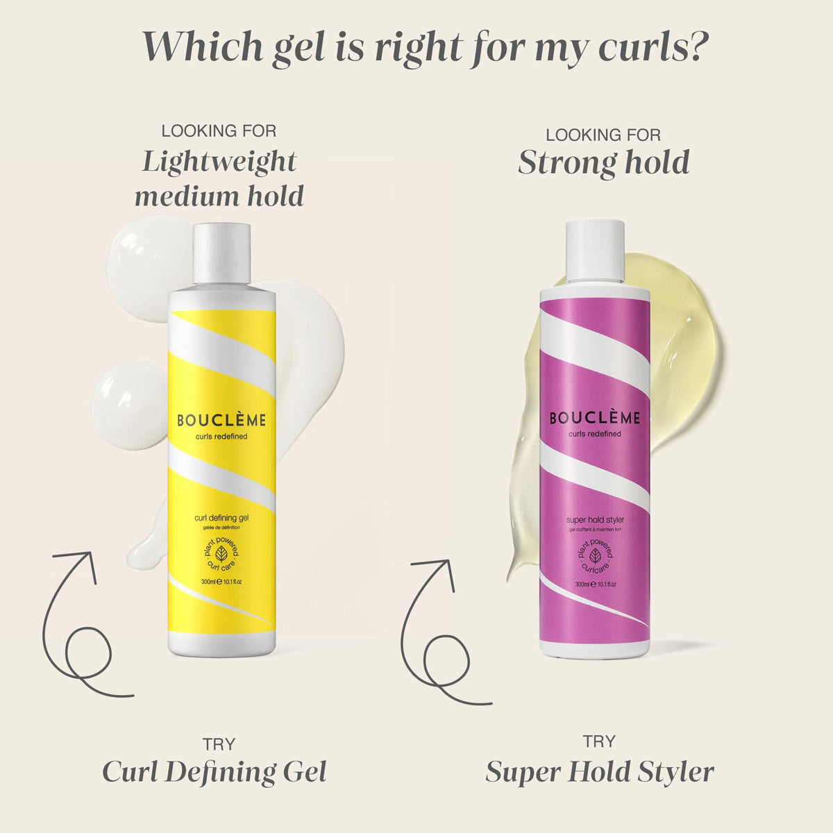 Boucléme Super Hold Styler - Curl Enhancing Gel | 300 ml | Citrus Scent