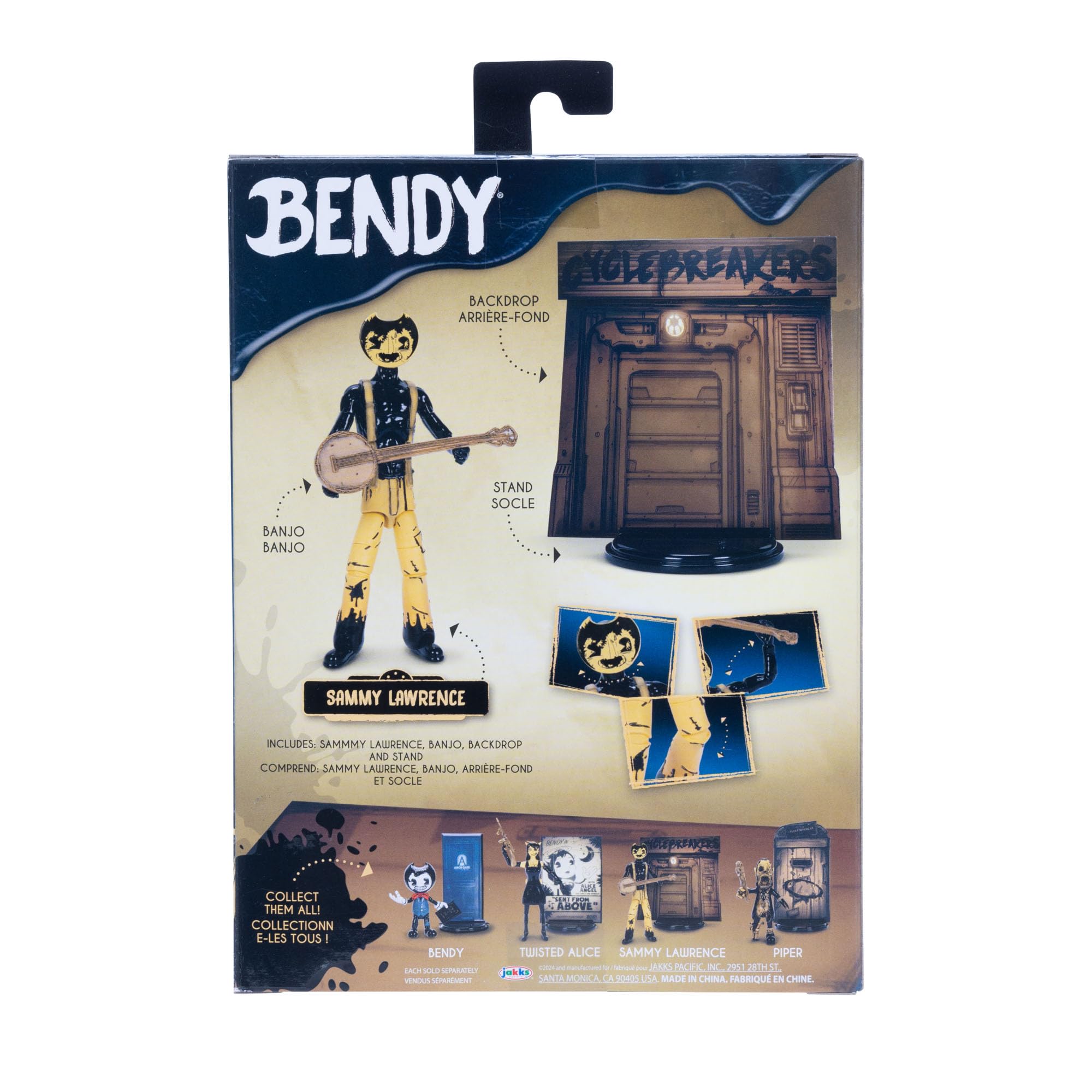 Sammy Lawrence 12.7cm Action Figure - Fully Articulated Bendy and the Ink Machine Collectible 12