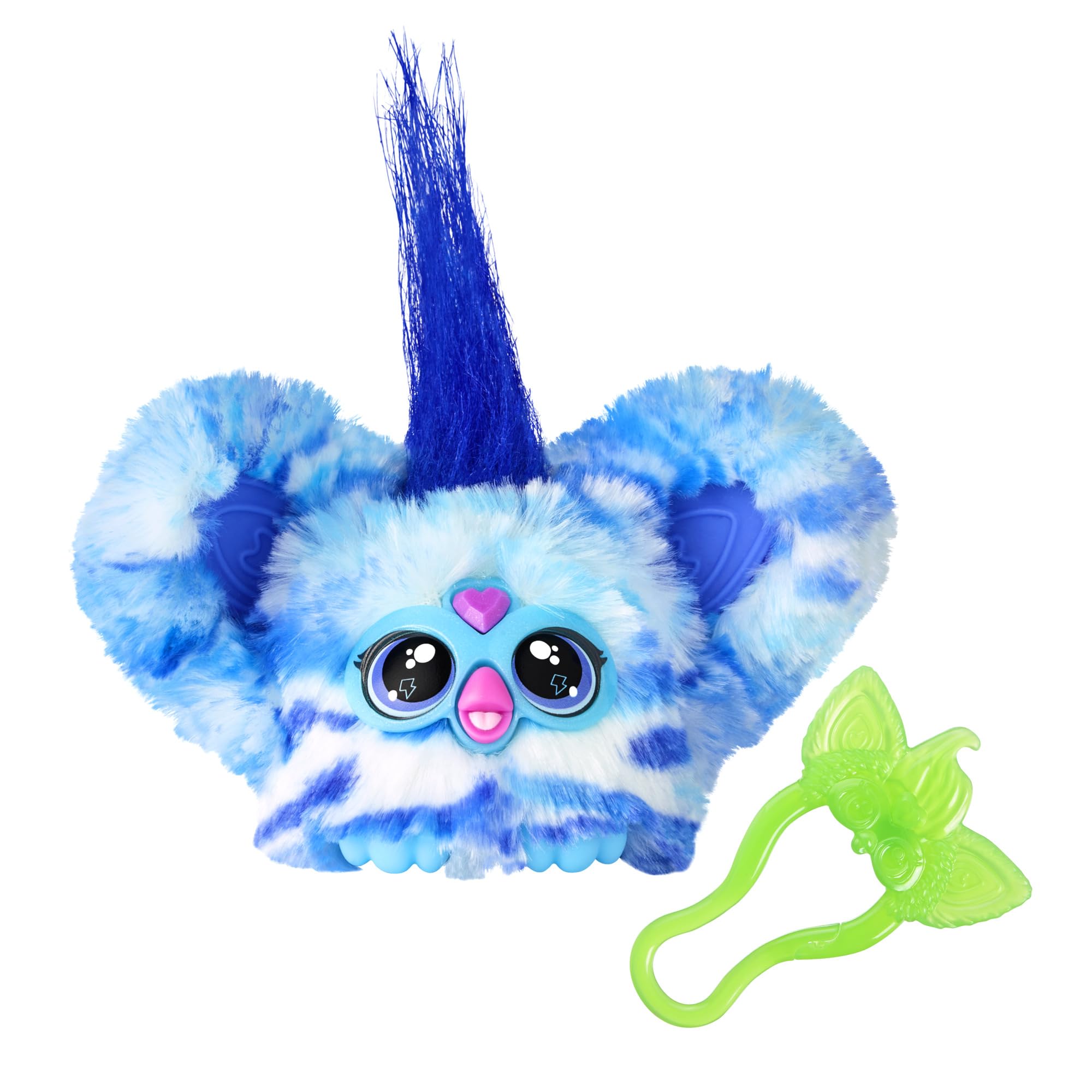 Furby Ooh-Koo Rock 'n' Roll Mini Electronic Plush Toy, Blue