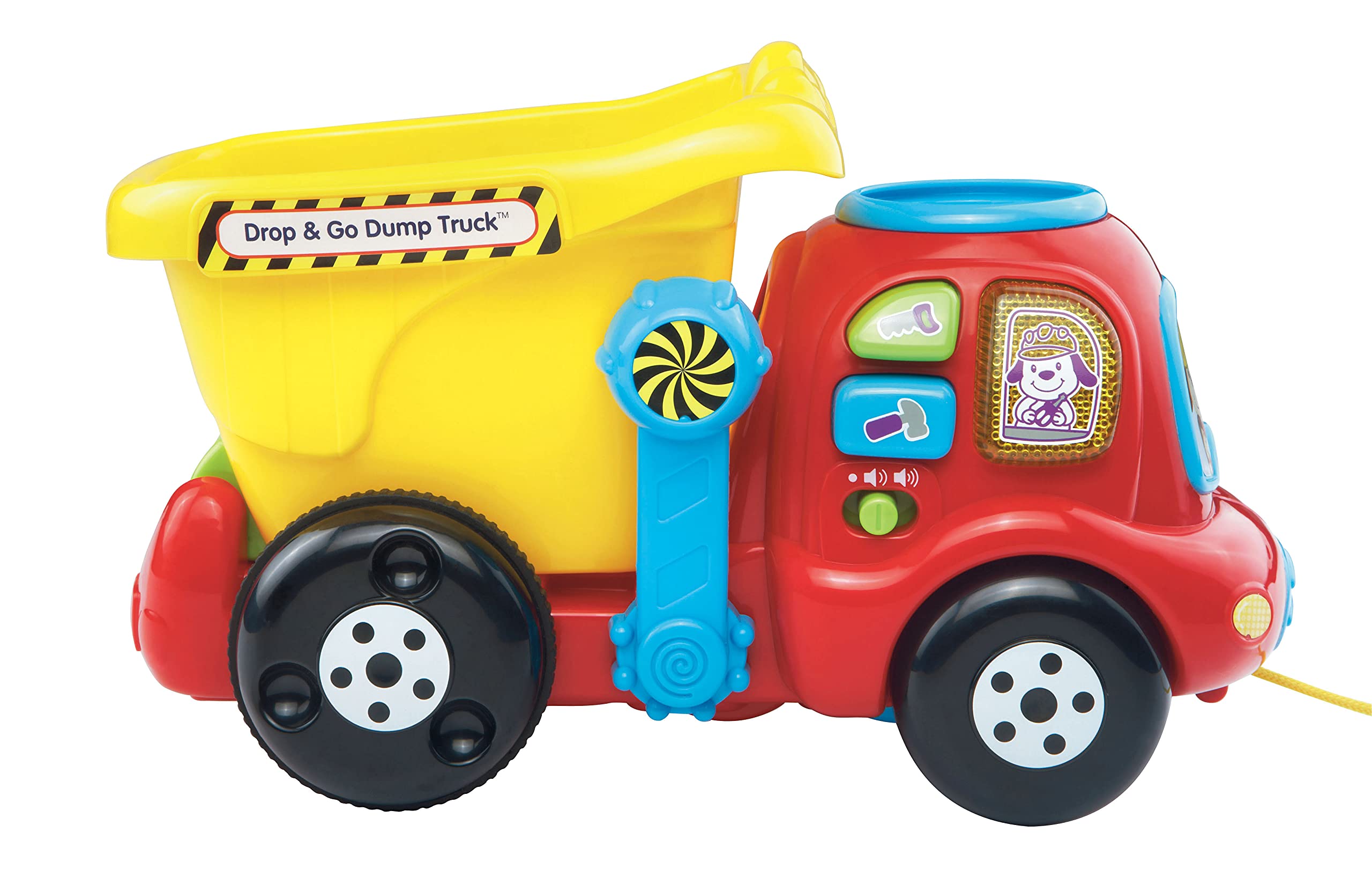 VTech Put and Take Dumper Truck - Interactive Educational Toy for Toddlers 6M+ 10