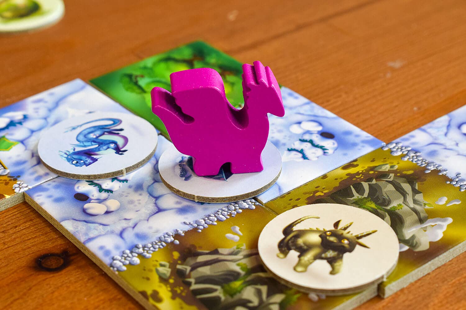 Coiledspring Games Dragomino - Kids Edition Board Game | Ages 5+ | 2-4 Players | 15 Minutes