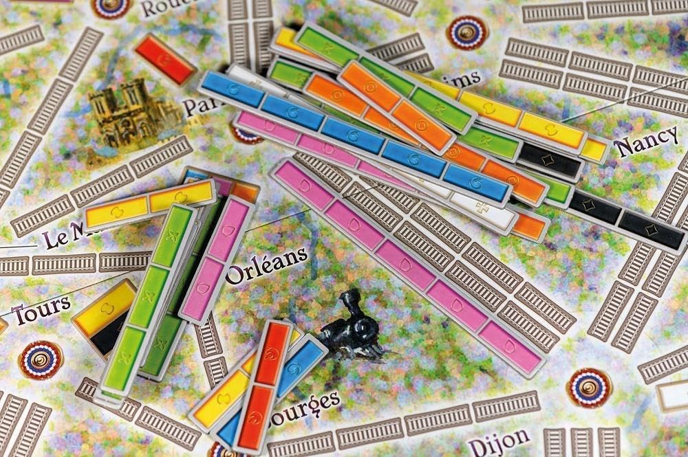 Days of Wonder Ticket to Ride France Board Game Expansion 9