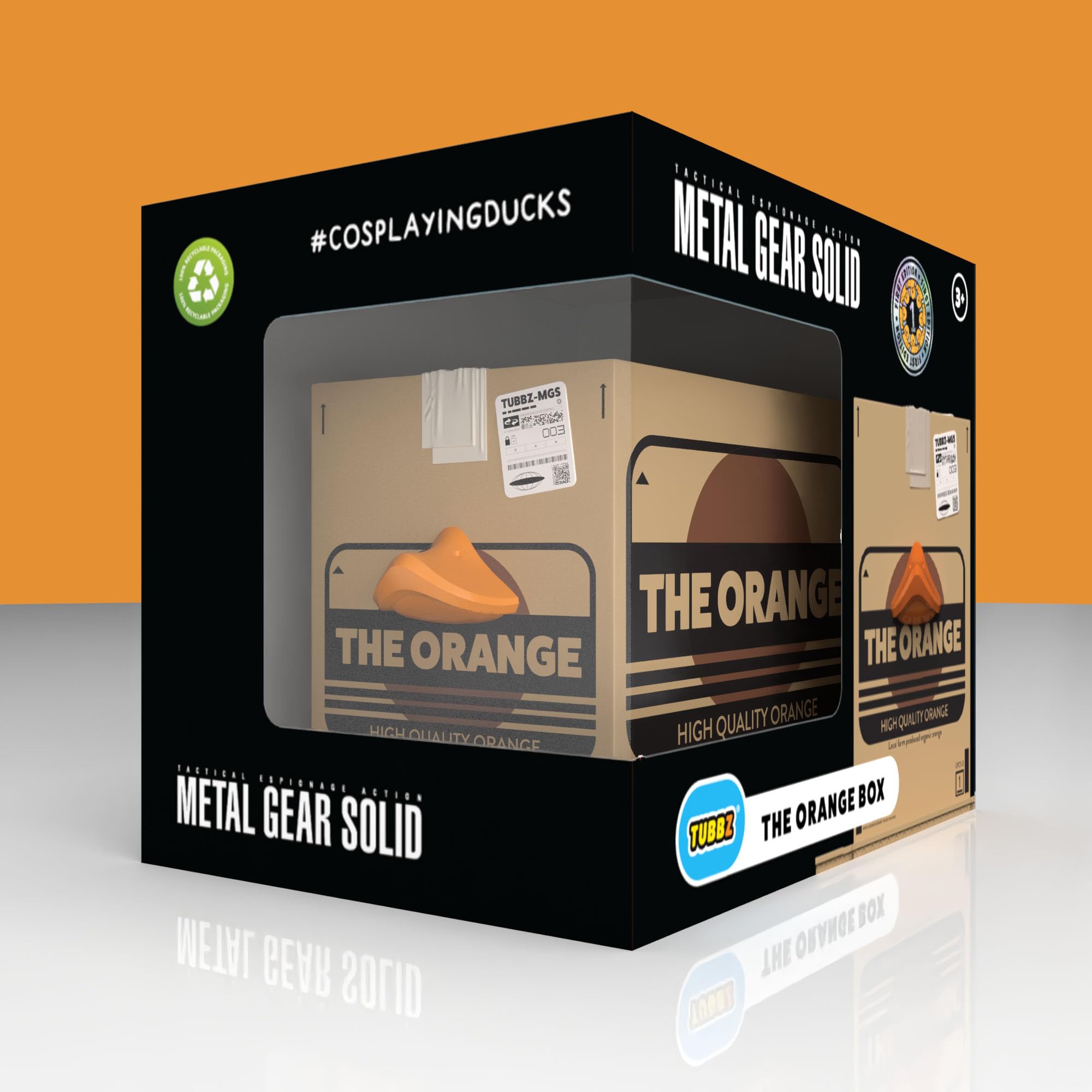 TUBBZ Boxed Edition: Metal Gear Solid - The Orange Box Cosplaying Rubber Duck 5
