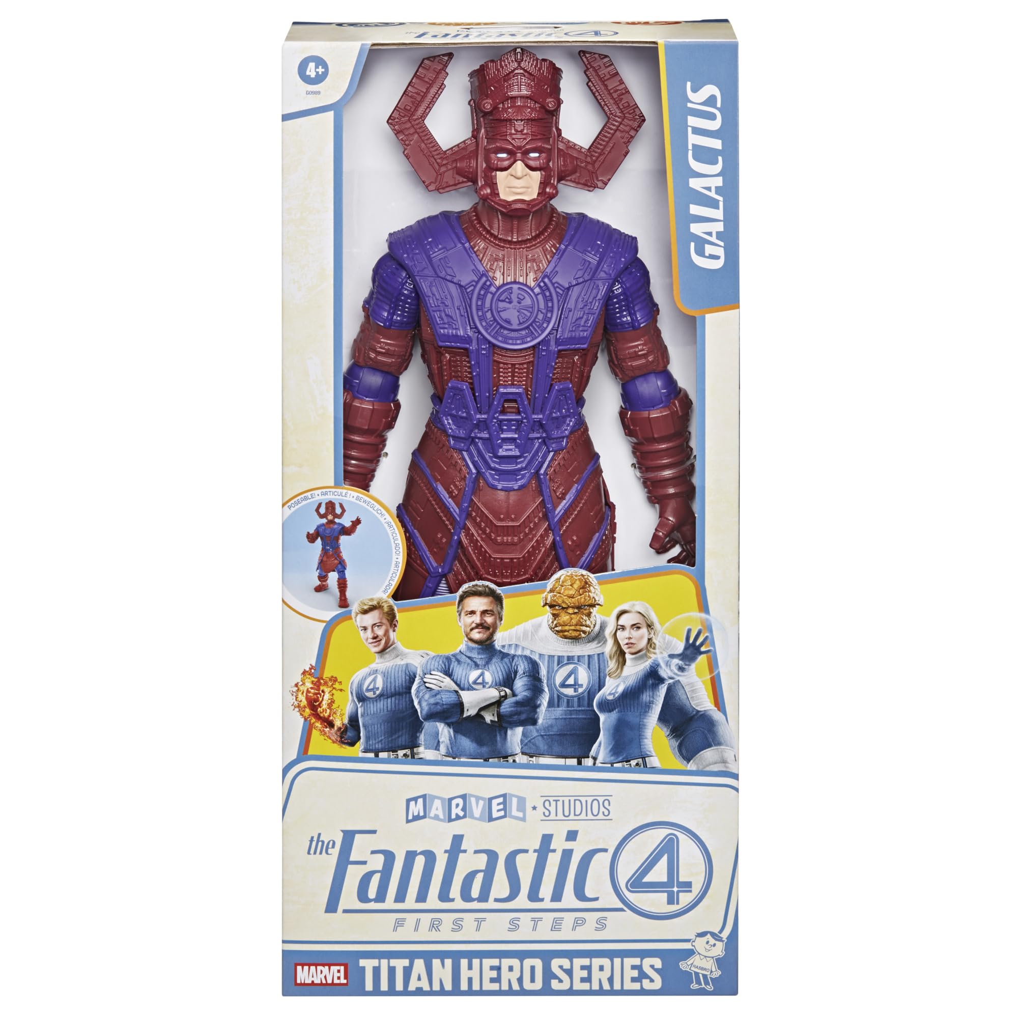 Marvel Titan Hero Series Galactus Action Figure - 30 cm Poseable Figure for Ages 4+ 11