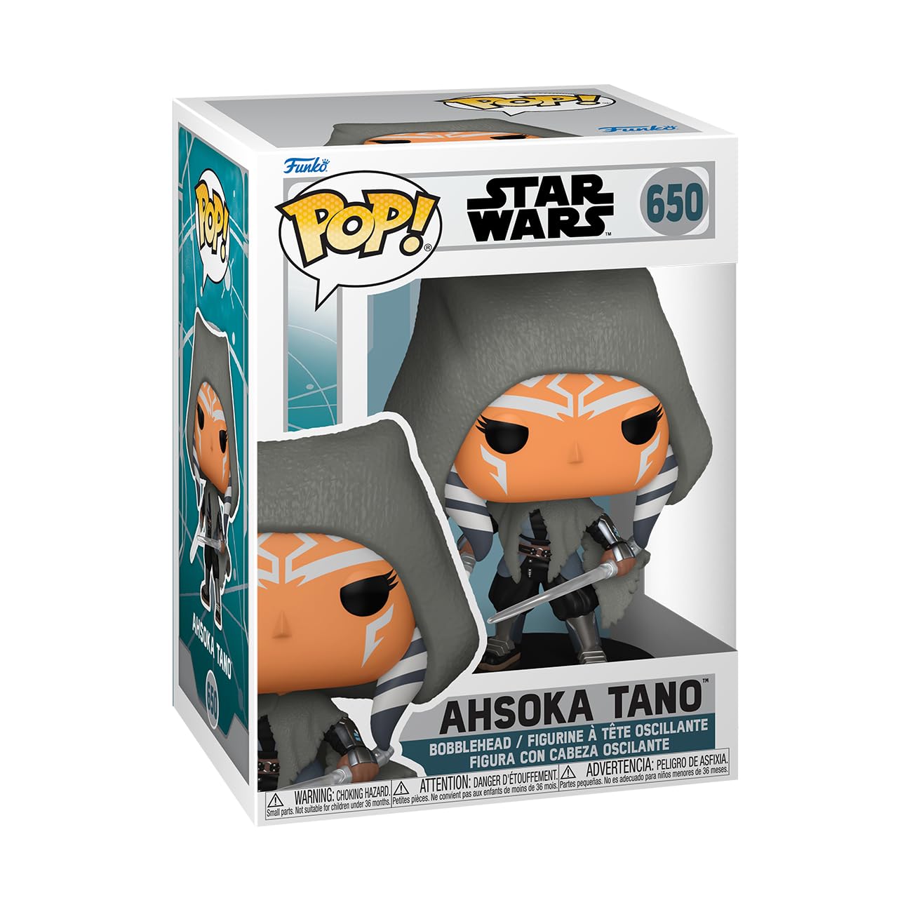 Funko Pop! Star Wars: Ahsoka - Ahsoka Tano with Dual Lightsabers Vinyl Figure 9