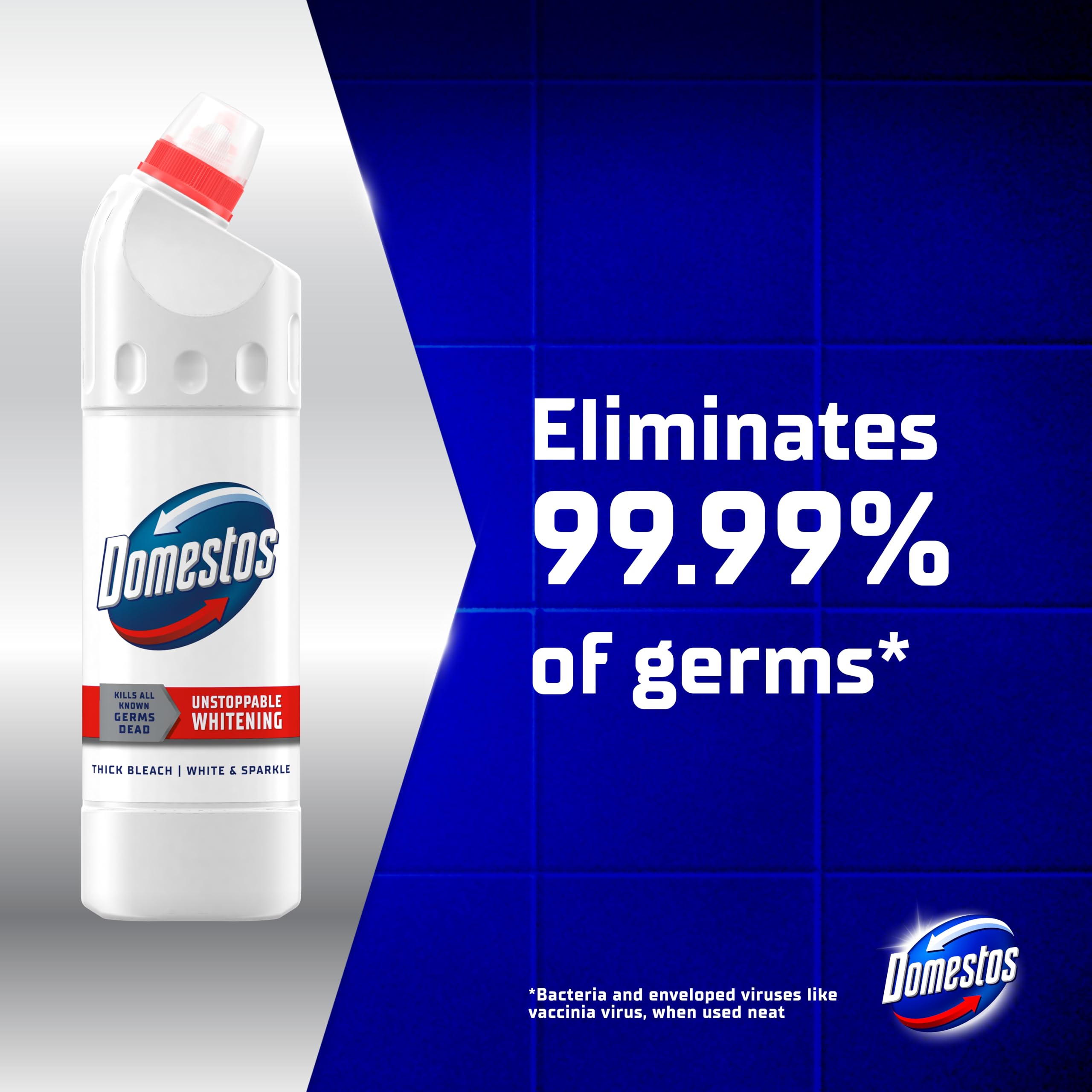 Domestos White & Sparkle Thick Bleach (861.83g) 8