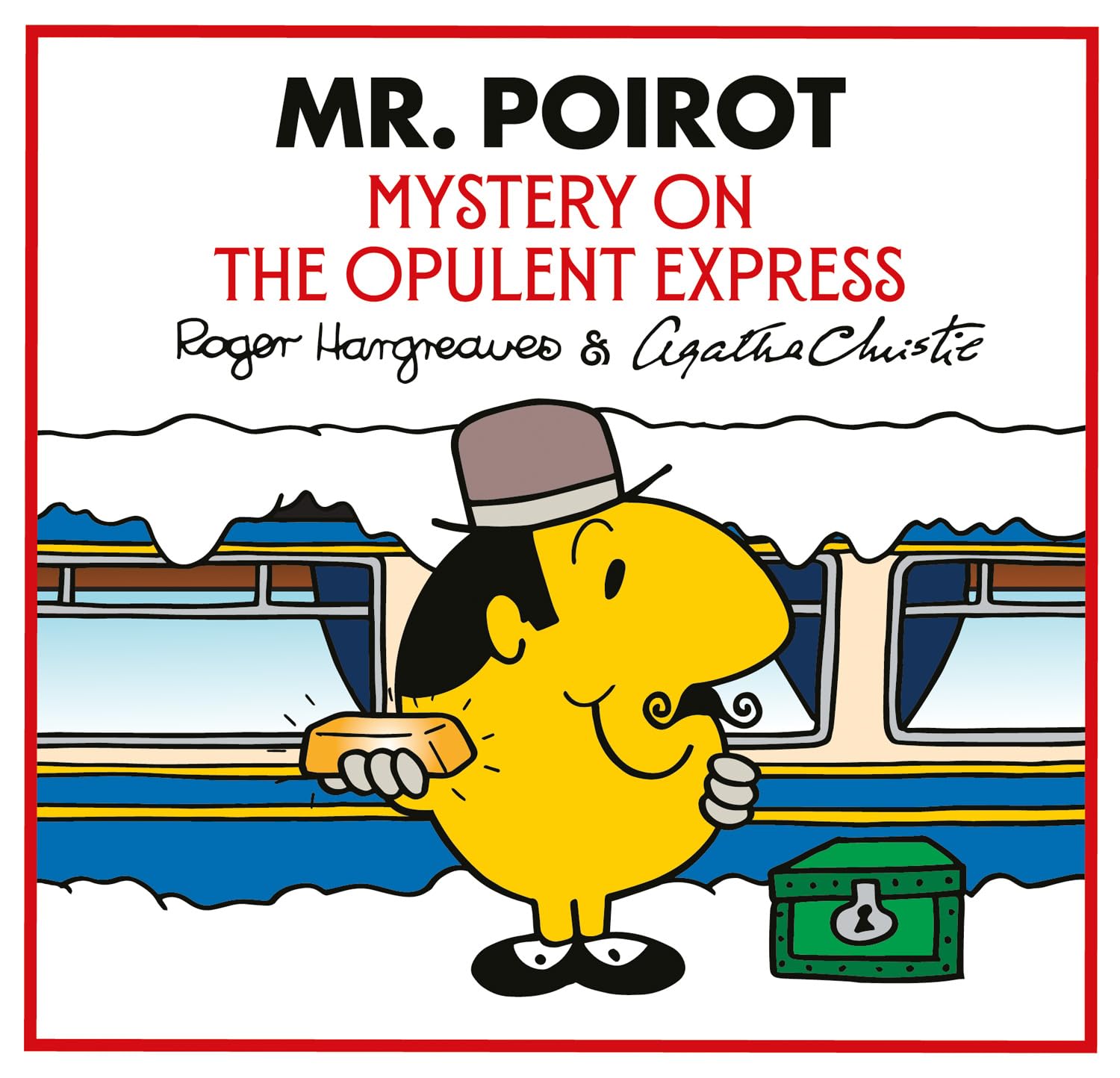 Farshore Mr. Poirot: Mystery on the Opulent Express Hardcover Book | Ages 5-7