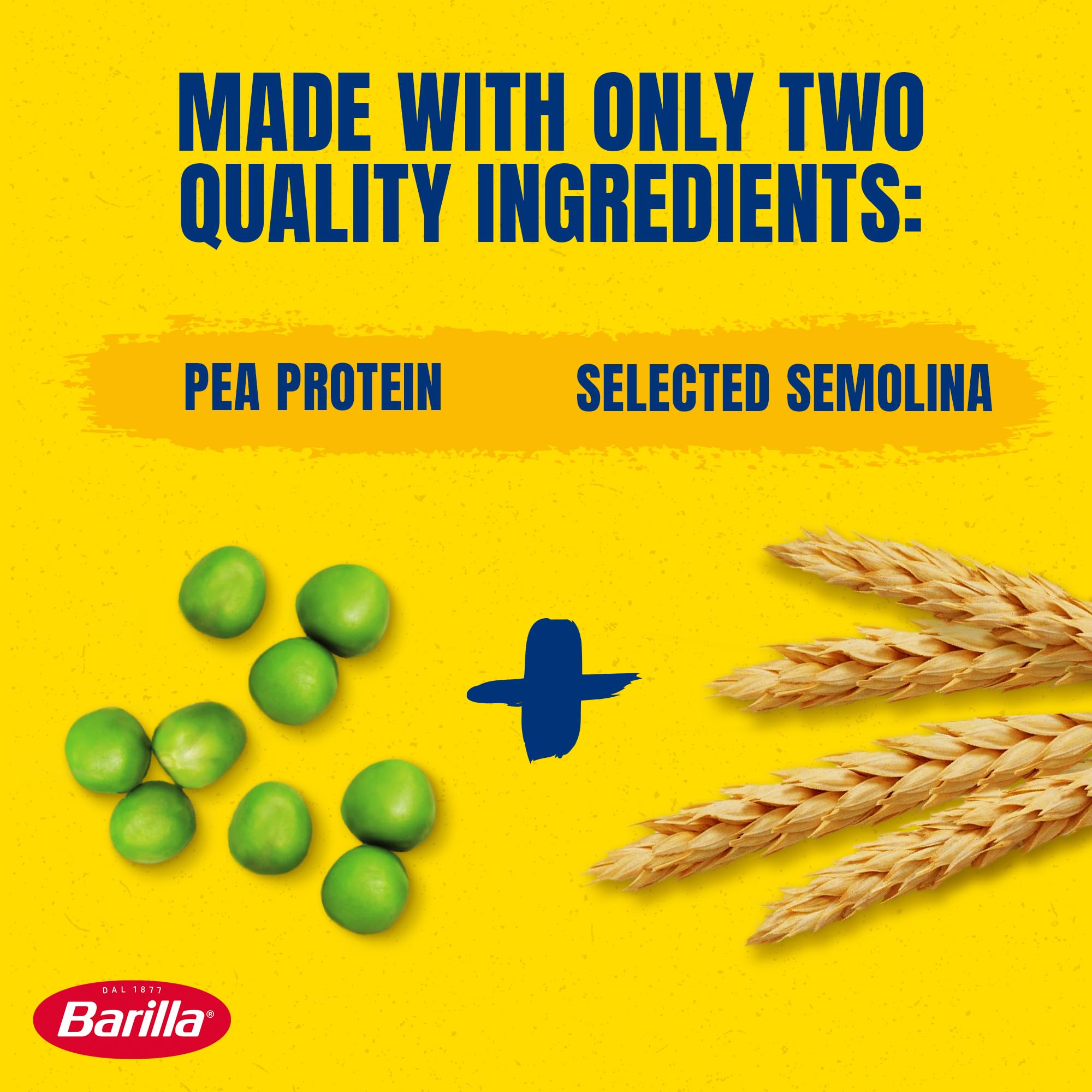 Barilla Protein+ Fusilli – High Protein Italian Pasta with Plant-Based Nutrition 2