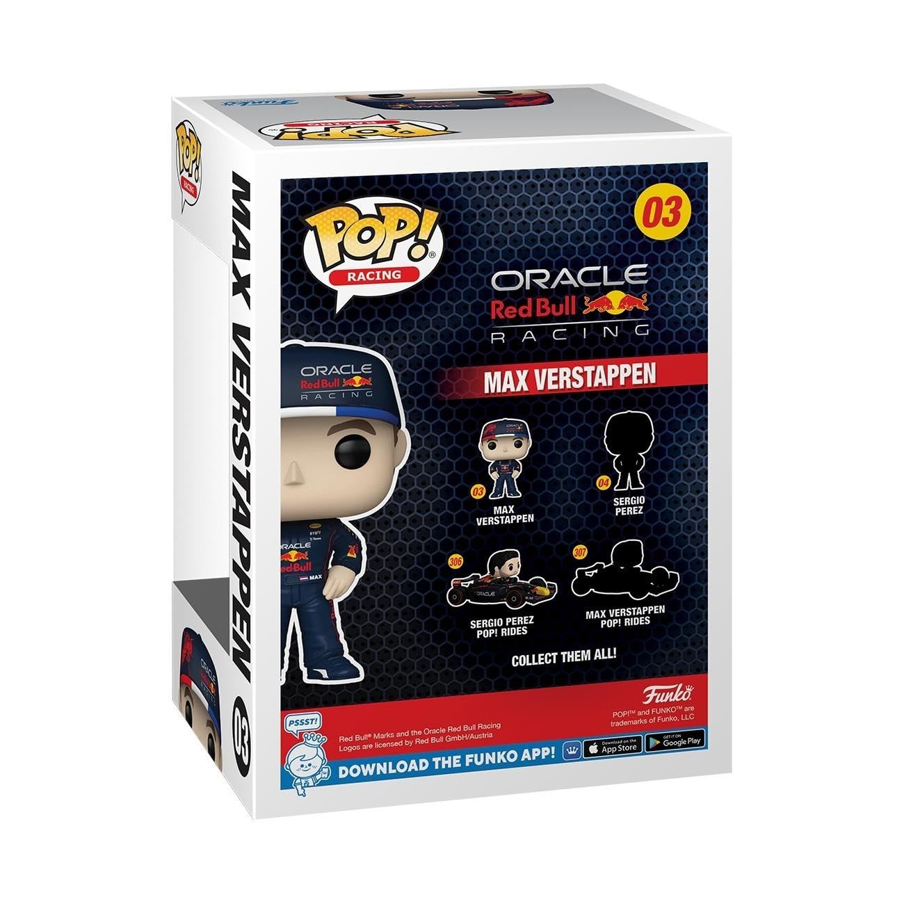 Funko Pop! Vinyl: Formula 1 - Max Verstappen - Red Bull F1 Collectable Figure | 3.75 in | Vinyl 2