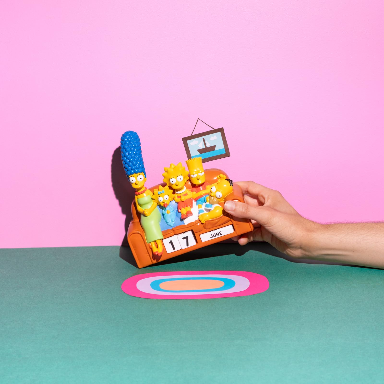 Grupo Erik The Simpsons Perpetual Calendar | Resin Statue | Multicolor 4