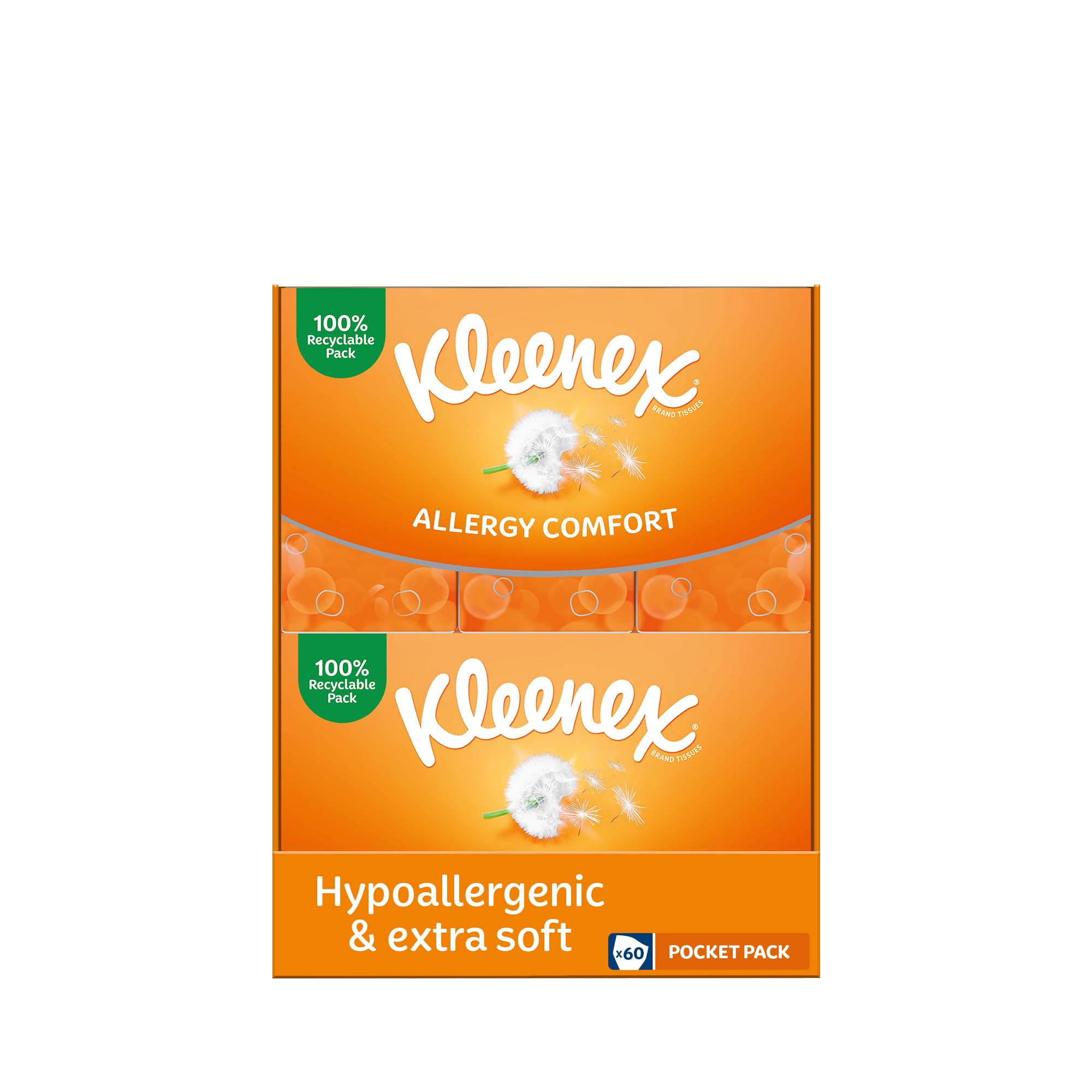 Kleenex - Allergy Comfort Pocket Pack Tissues (9 Count x 6 Packs) 7