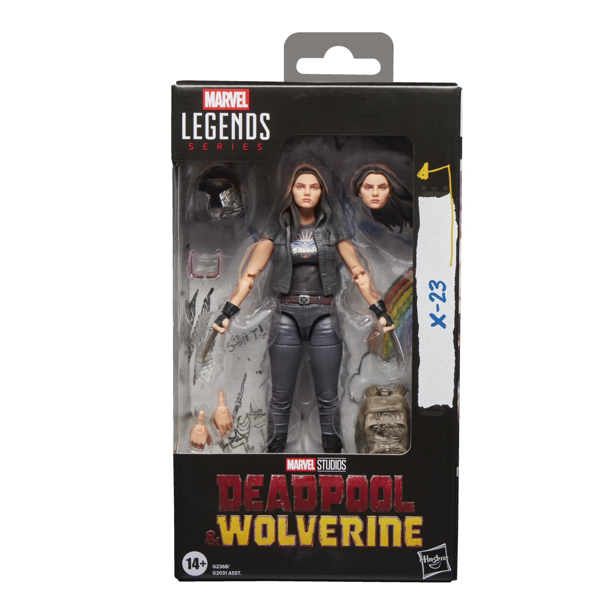 Marvel Legends Series X-23 Action Figure - 6-Inch Scale | Deadpool & Wolverine Movie Inspired | 20+ Points of Articulation 1