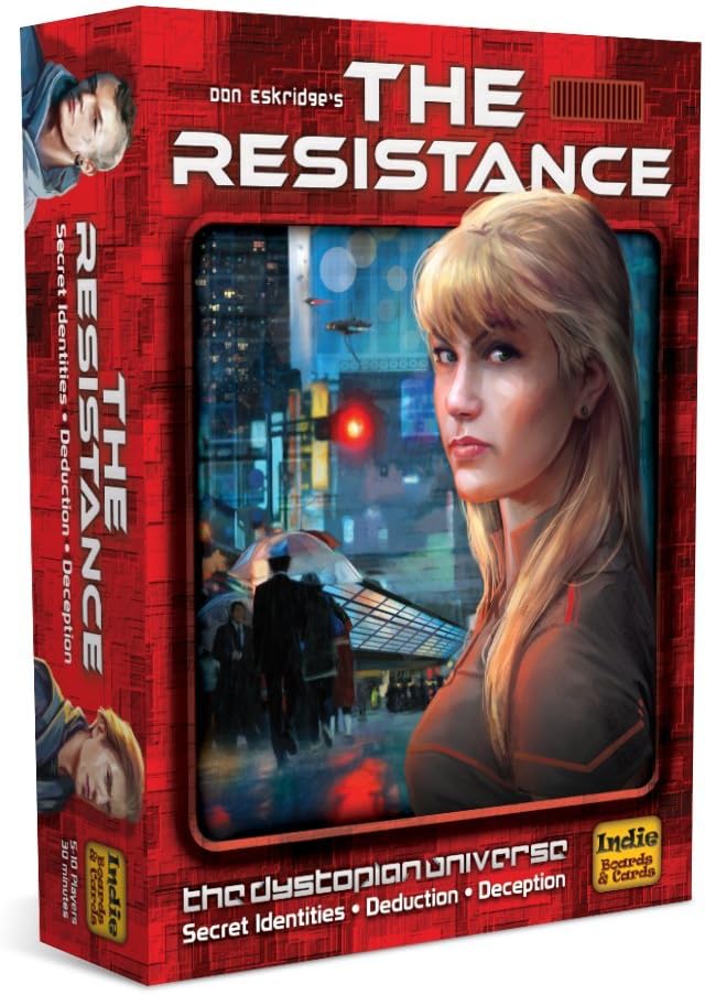 The Resistance RES2IBC Board Game
