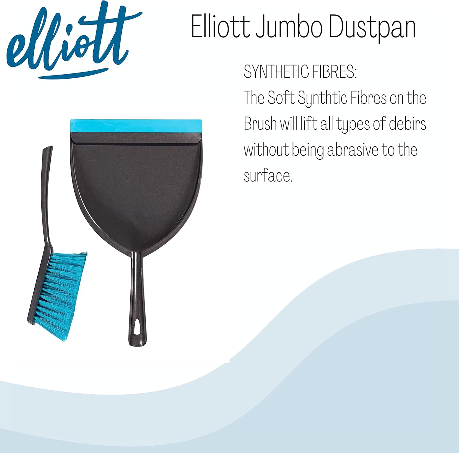 Elliott Large Garden Dustpan and Brush Set for Home and Light Commercial Use 7