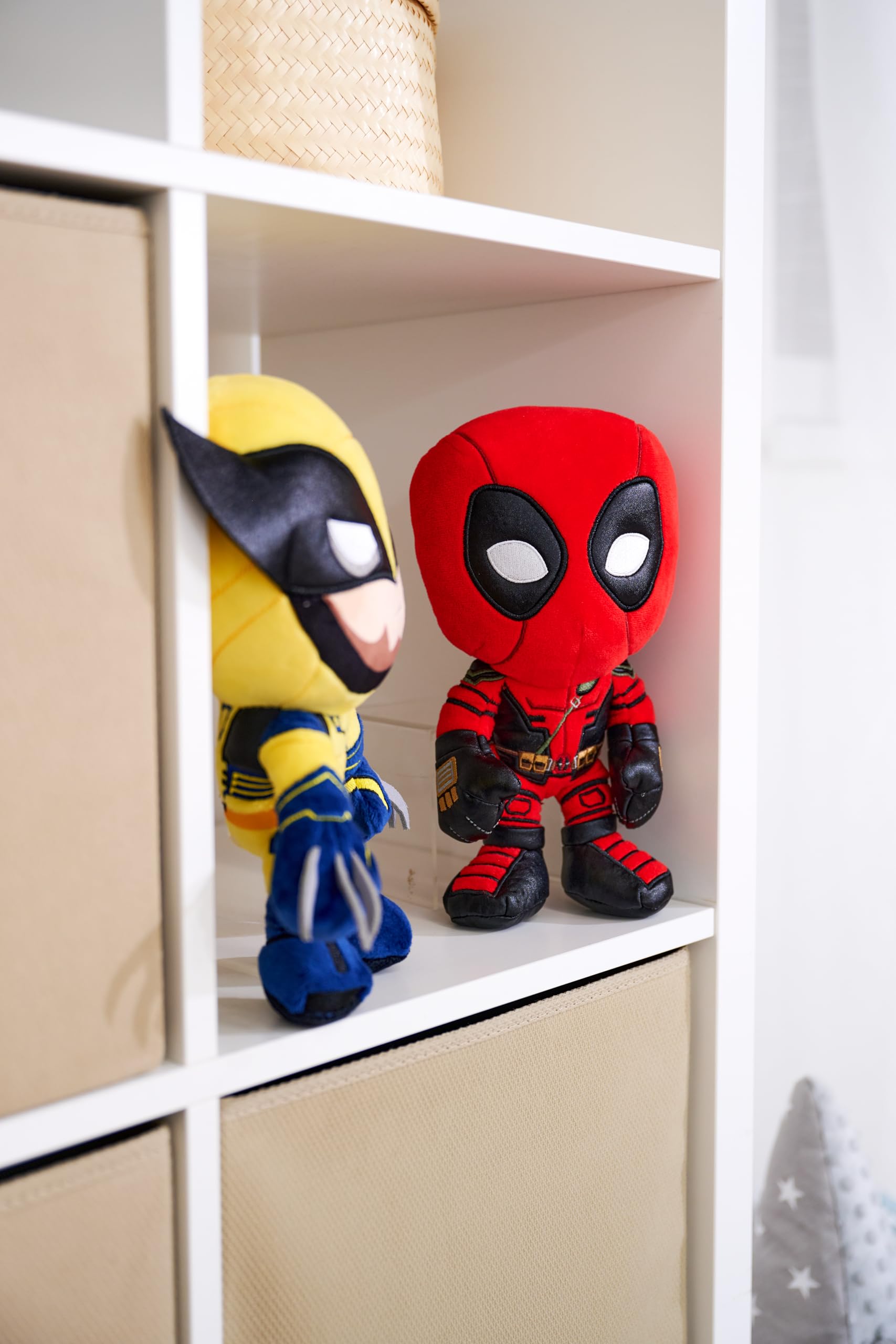 Simba MARVEL Deadpool Plush Figure - 25cm Collectible Soft Toy