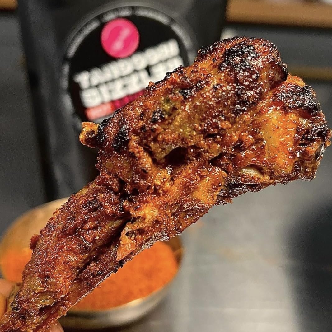 THE CHEEKY INDIAN - Tandoori Sizzler Hot Spice Rub 150g 11