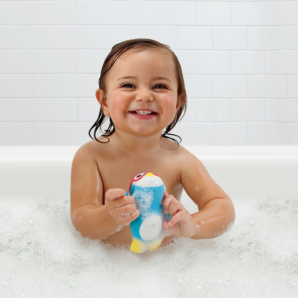 Munchkin Wind Up Swimming Penguin Scuba Buddy Bath Toy | Interactive Fun for Toddlers 9+ Months 5