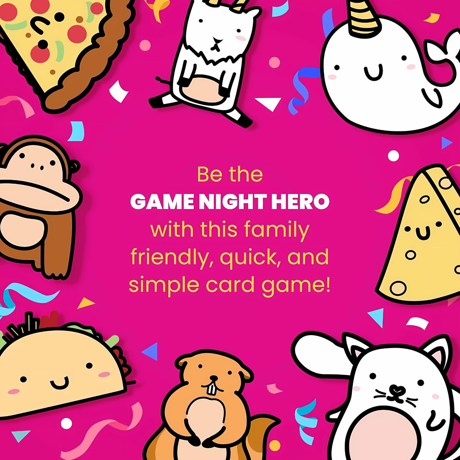 Blue Orange Taco Cat Goat Cheese Pizza Card Game 7