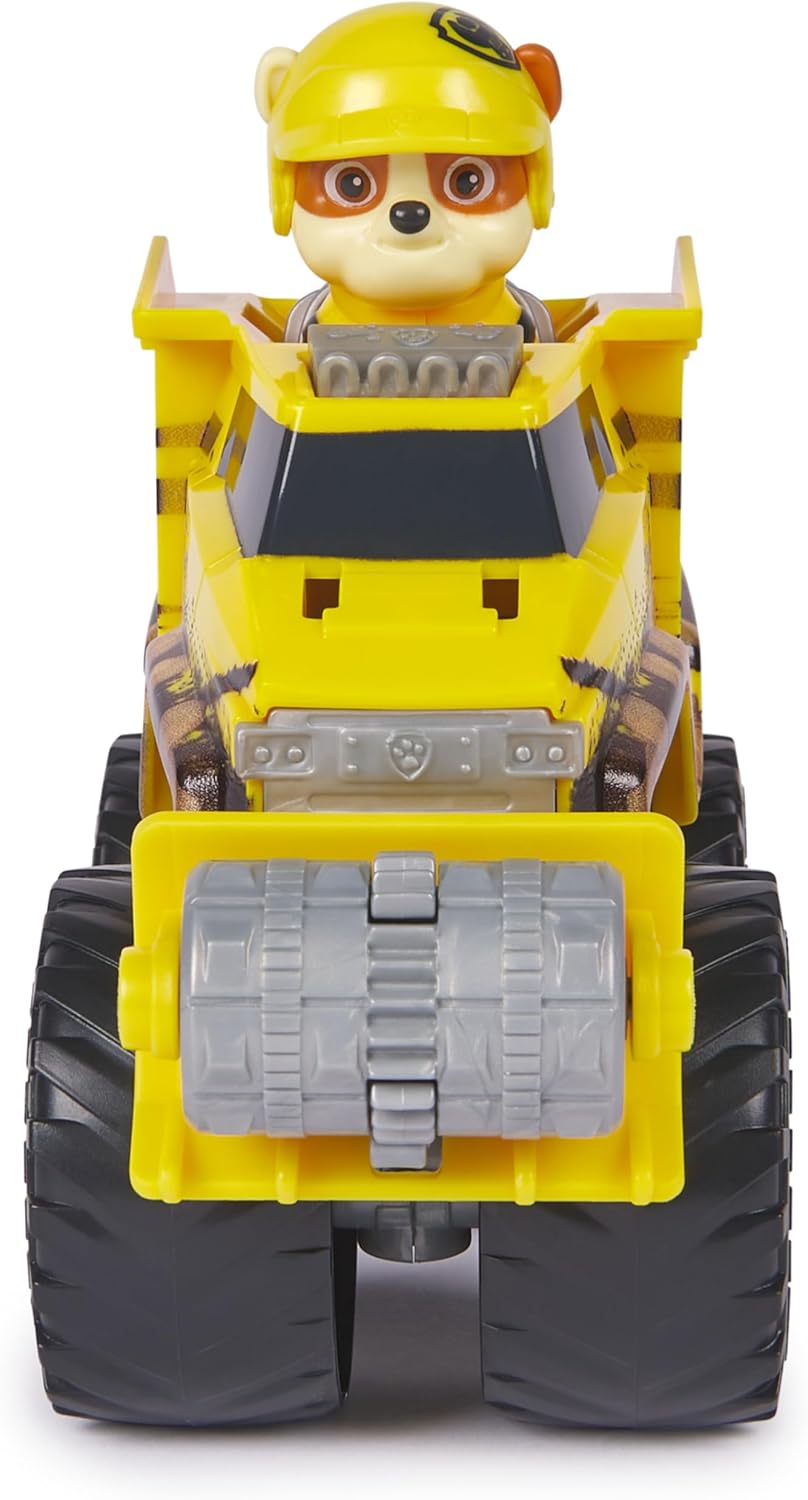 Paw Patrol: Rescue Wheels Rubble’s Bulldozer - Transforming Toy Truck with Action Figure 2