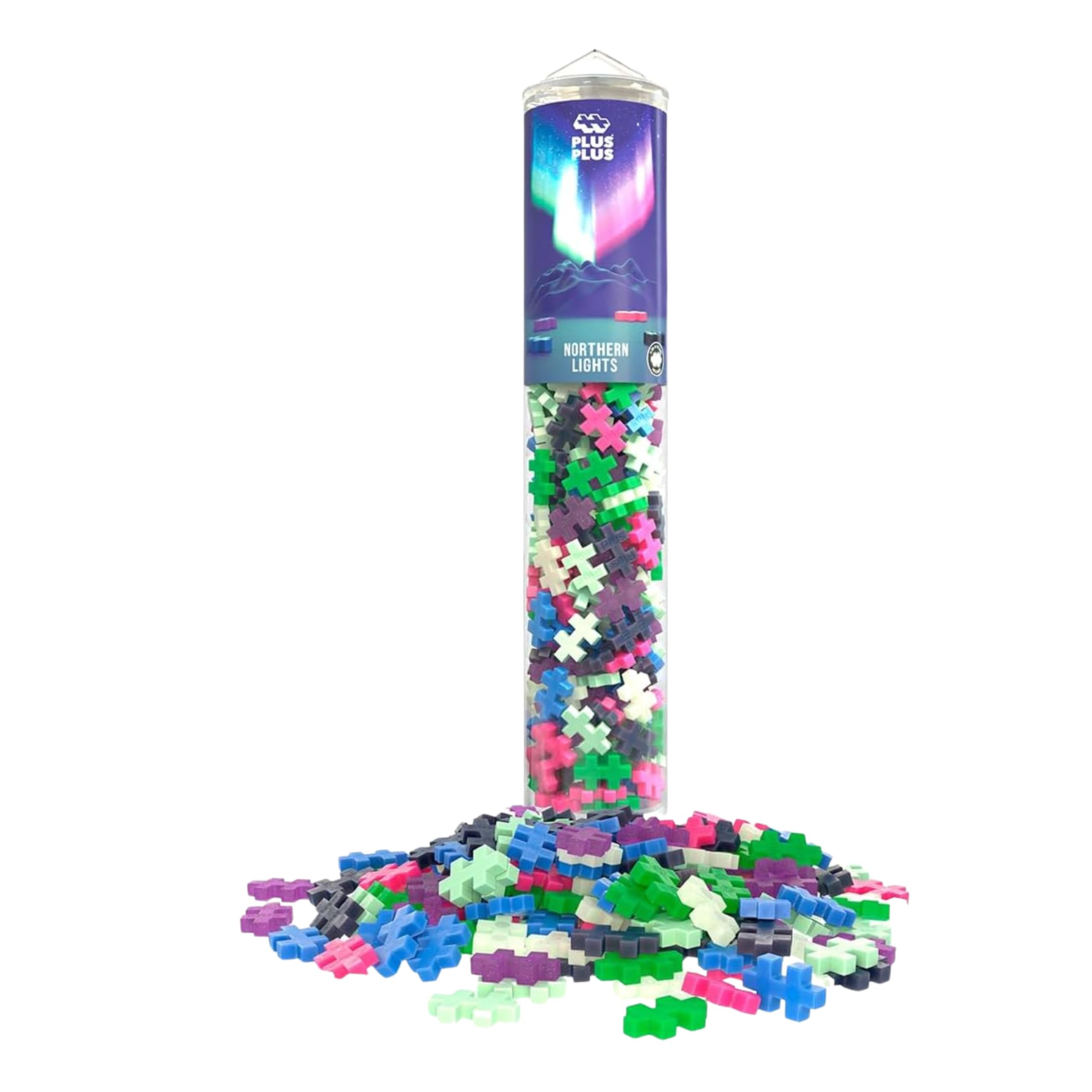 PLUS PLUS Building Blocks - 240 Piece Northern Lights Set | STEM Toy for Ages 5+ 1