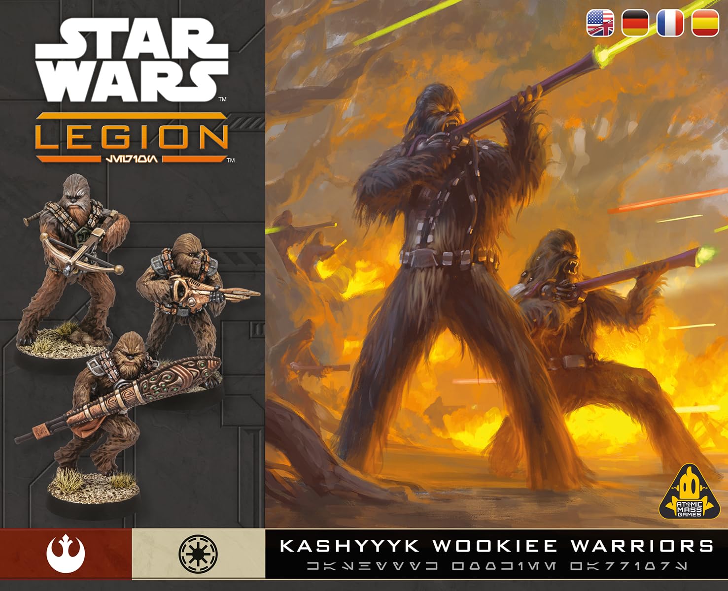 Asmodee Star Wars: Legion Kashyyyk Wookiee Warriors Expansion | 6 Miniatures | Ages 14+ 1