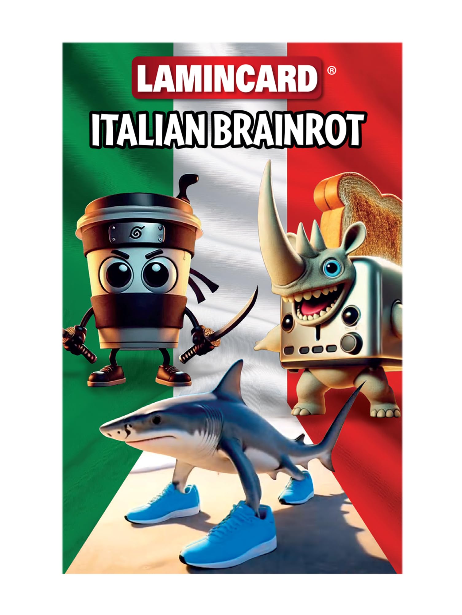 Lamincards Italian Brainrot Trading Cards Booster Packs