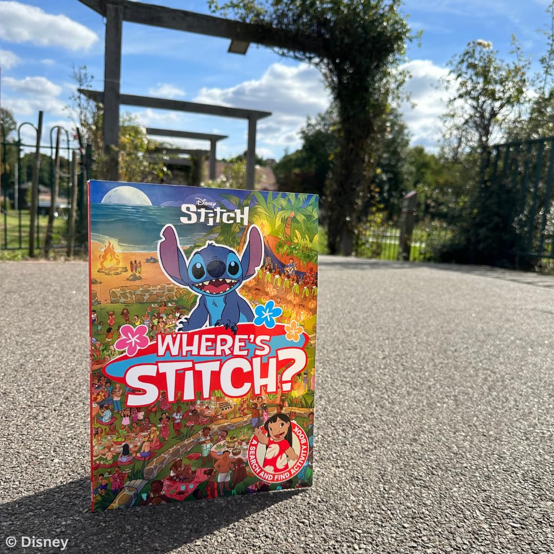 Studio Press Where's Stitch?: A Disney Search-and-Find Activity Book | Paperback | English 8