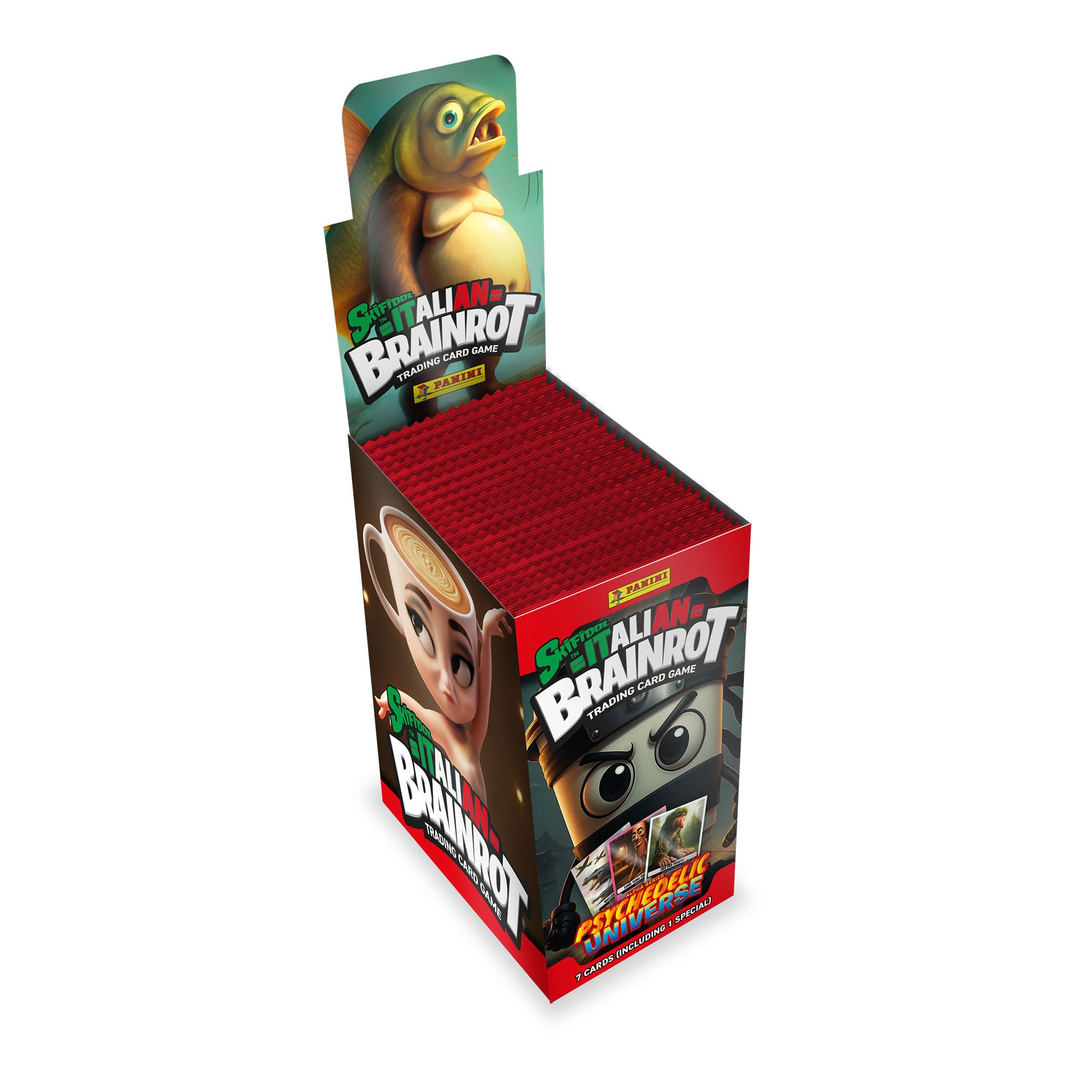 Panini Skifidol Italian Brainrot Trading Cards - 24 Packs