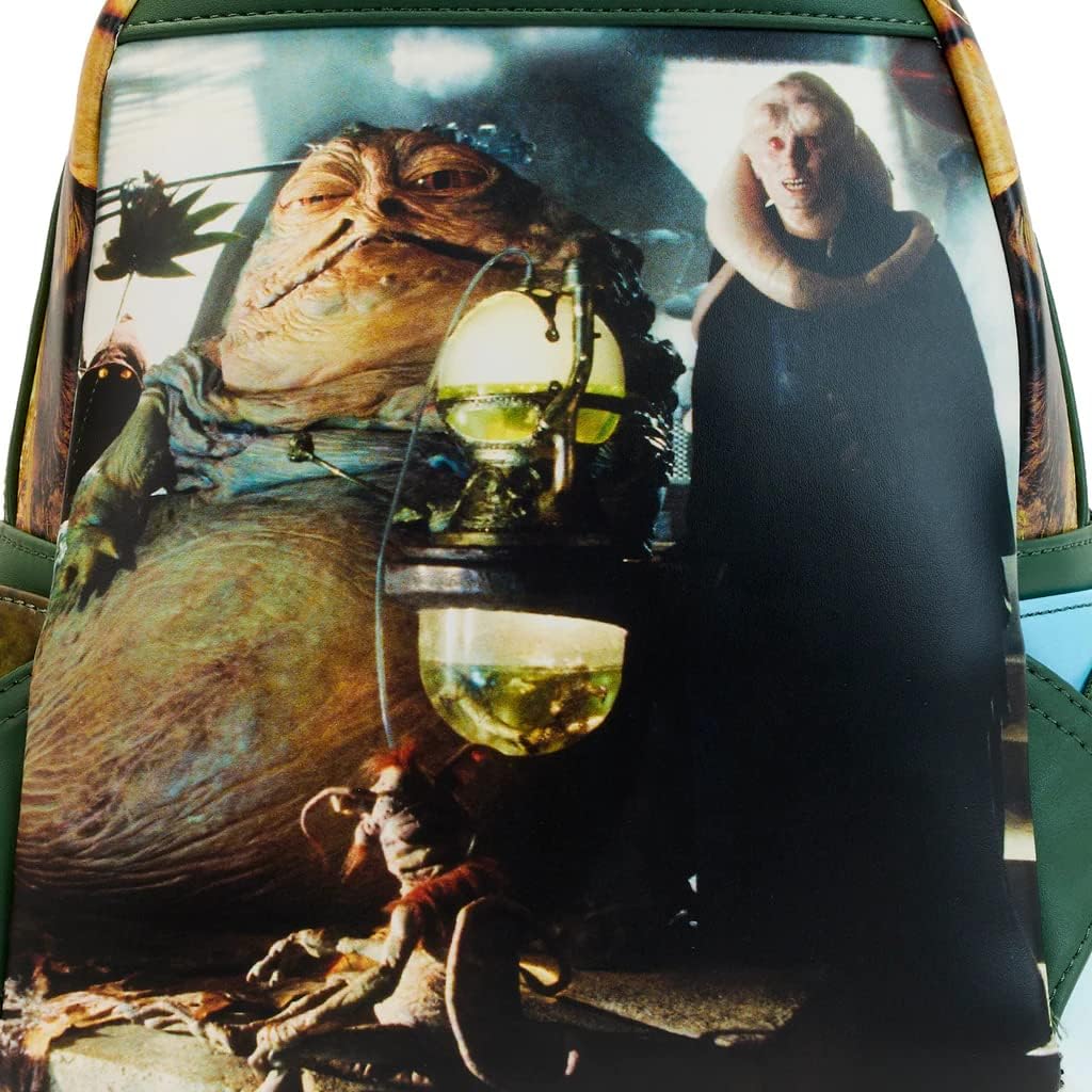 Loungefly Star Wars Return of the Jedi Mini Backpack (Green) 4