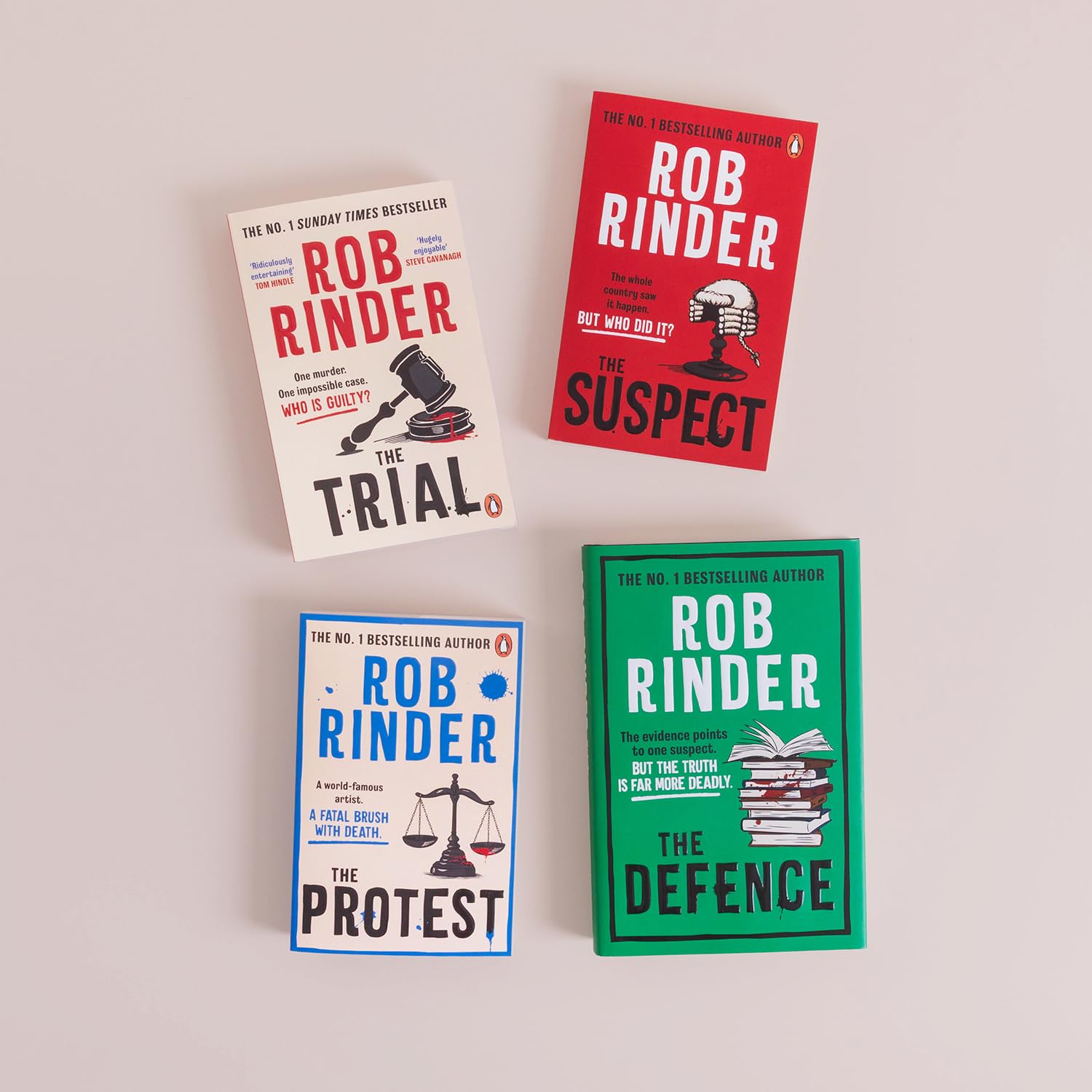 Rob Rinder - The Defence | Hardcover Mystery Novel